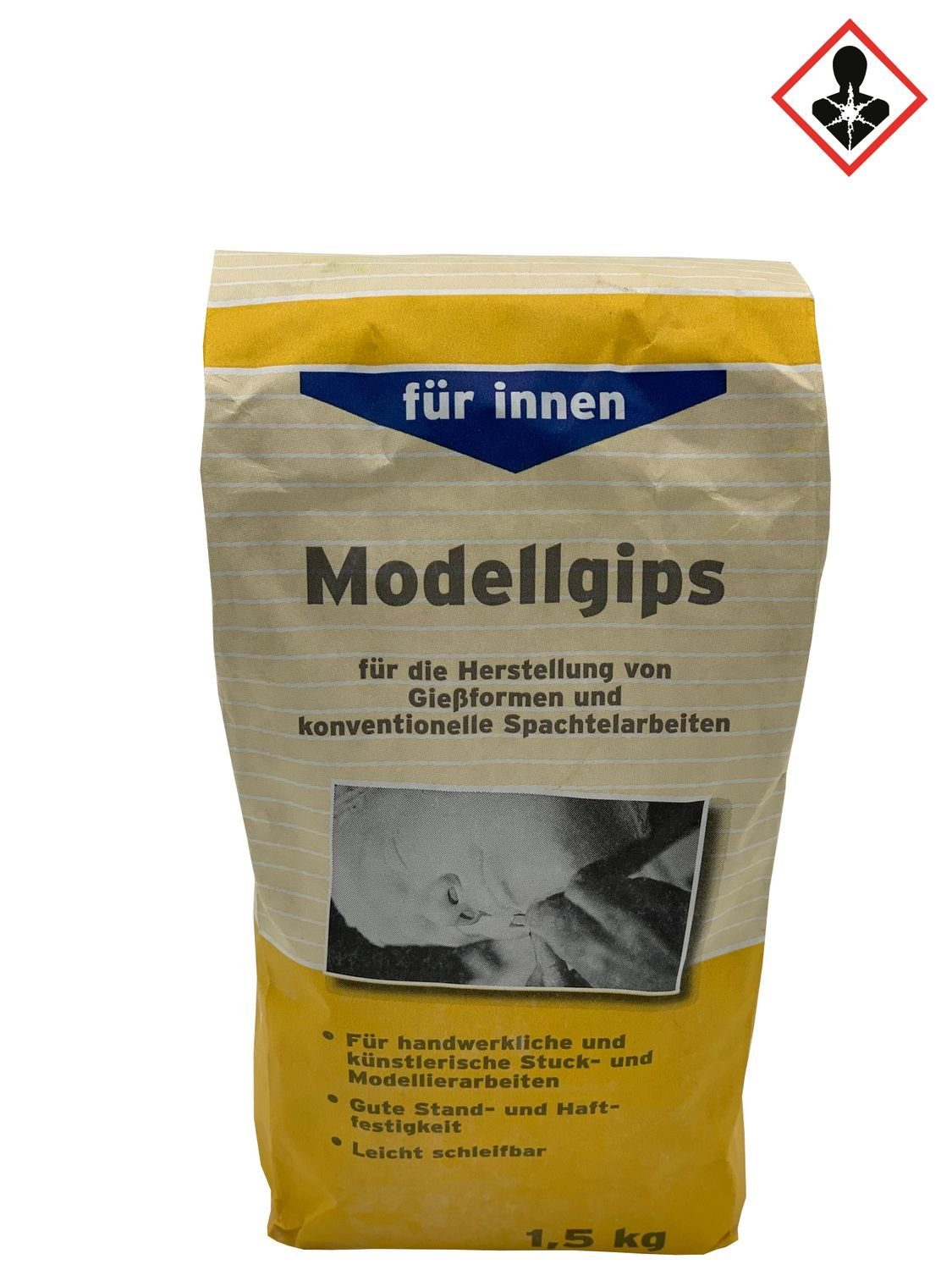 Rühl AG & Co. Chemische Fabrik KG Fugenfueller 1,5 kg Rühl Modellgips Spachteln Modellieren Gießformen Innenmasse Gie