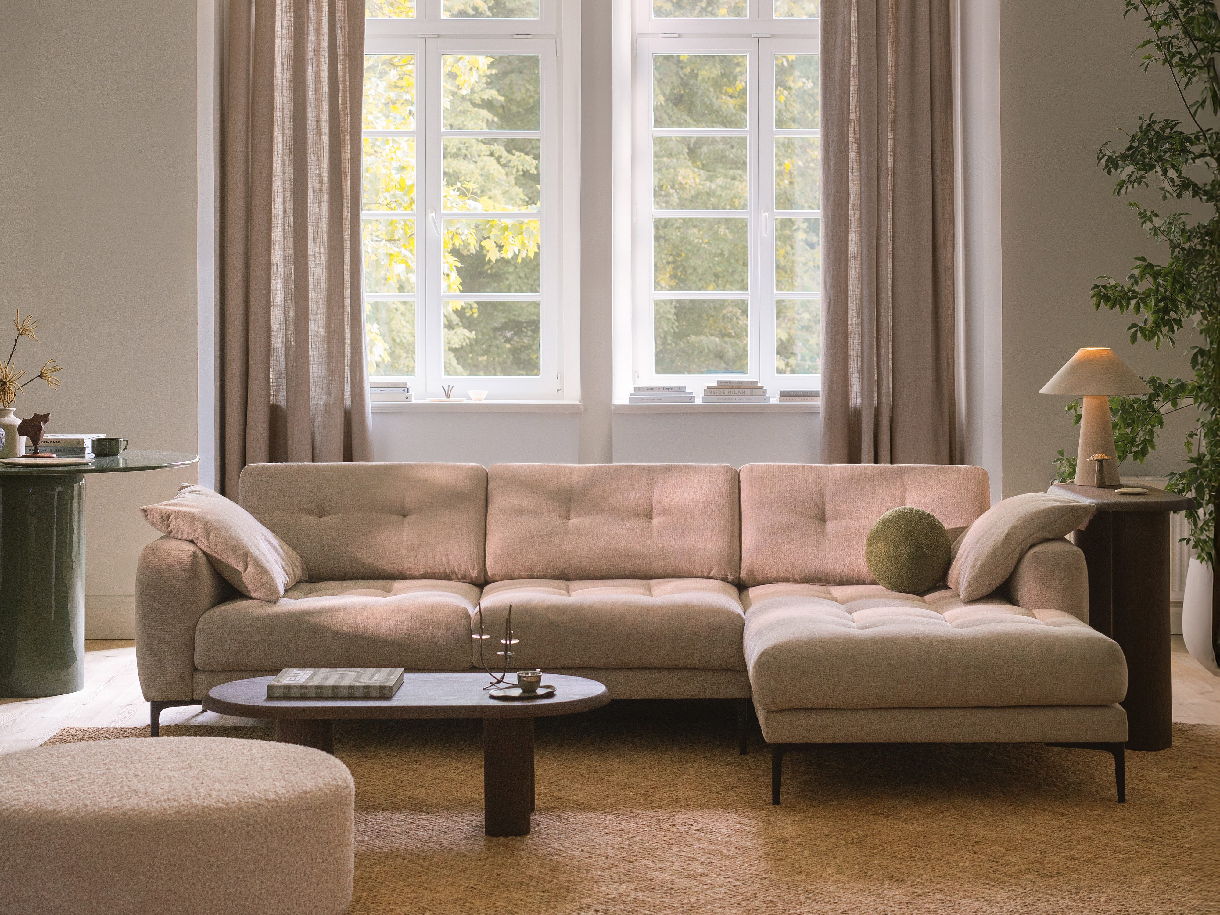 Micadoni Sitzhocker Bemy, 1-Sitzer