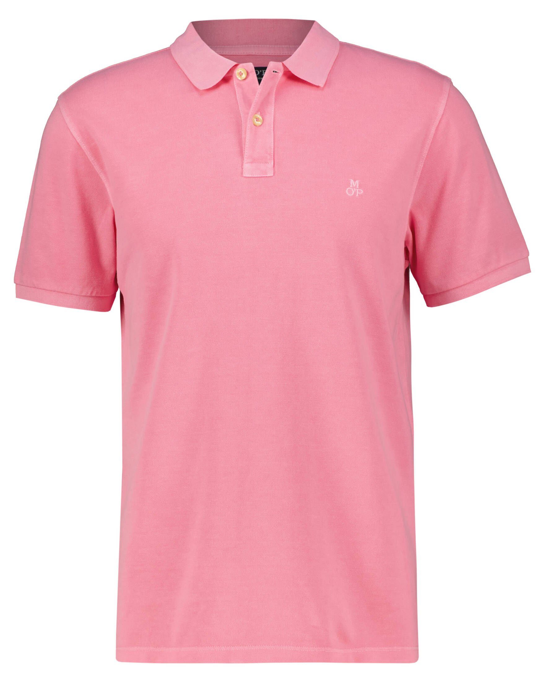 Marc O'Polo Poloshirt Herren (1-tlg) Poloshirt pink (71)