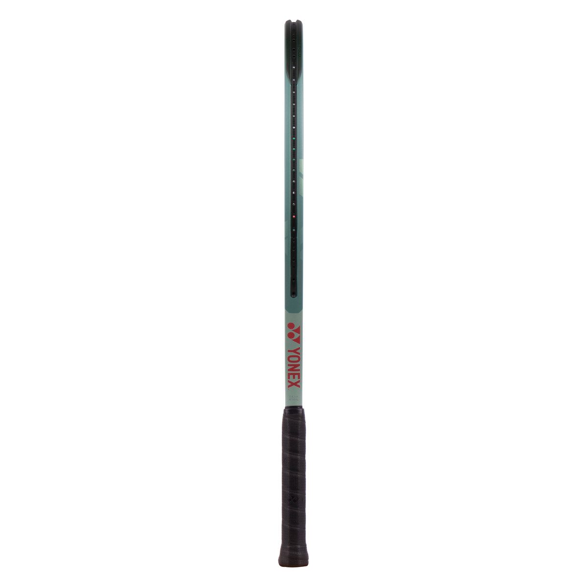 Yonex Tennisschläger Percept 100in/300g/Turnier olivegrün - unbesaitet