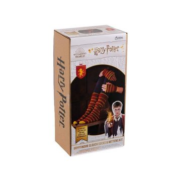 Harry Potter Strickhandschuhe Harry Potter Strümpfe & Fäustlinge rot zum Stricken - Gryffindor