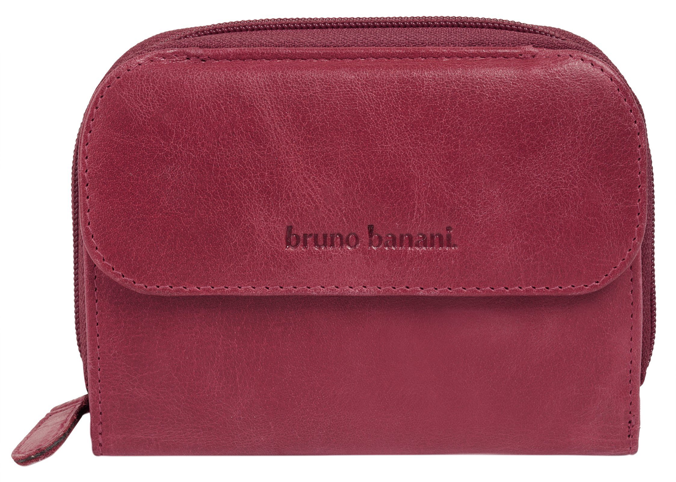 Bruno Banani Geldbörse BRUNO BANANI Damen echt Leder, echt Leder