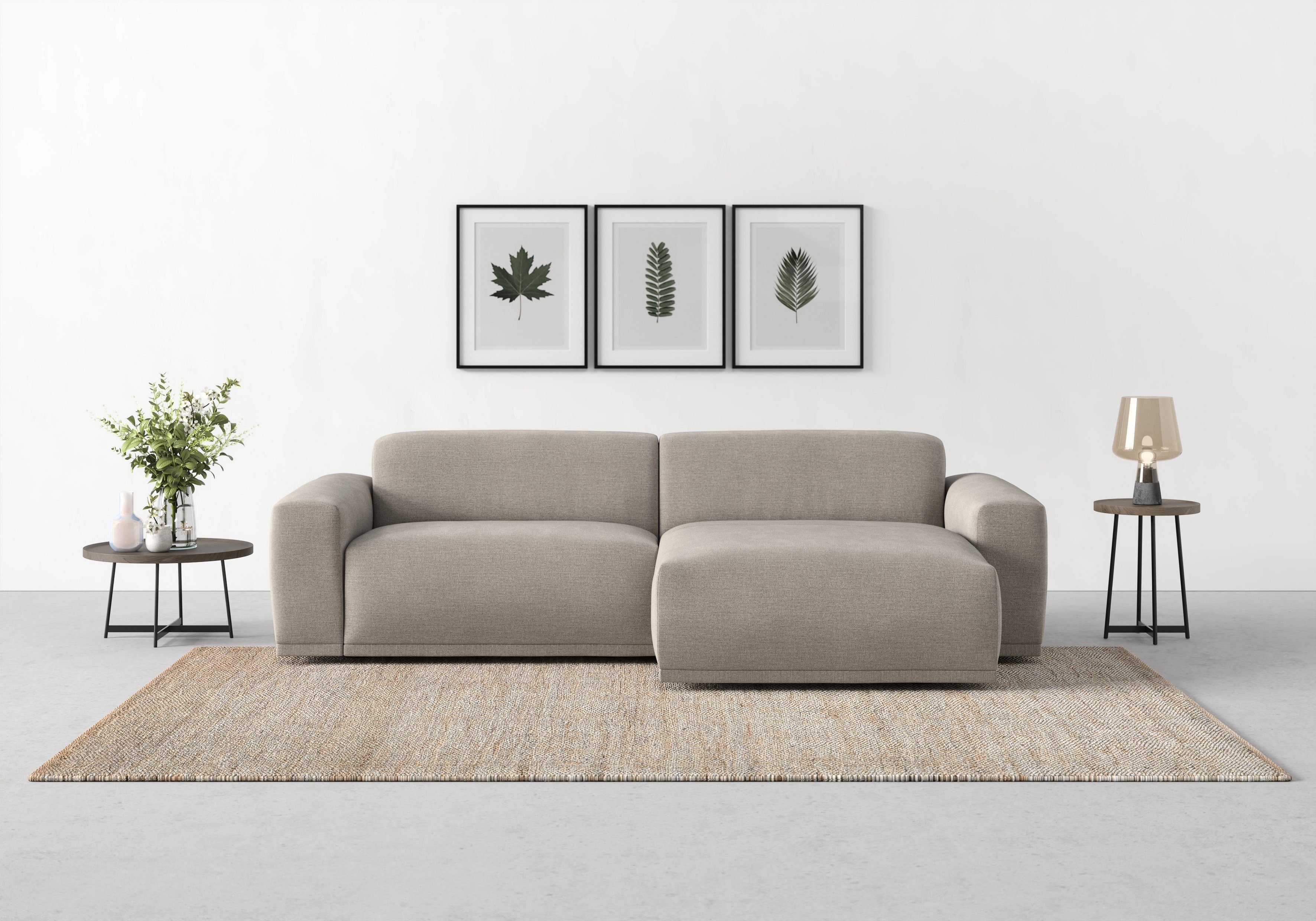 TRENDMANUFAKTUR Ecksofa Braga, mit hochwertigem Kaltschaum, günstig online kaufen