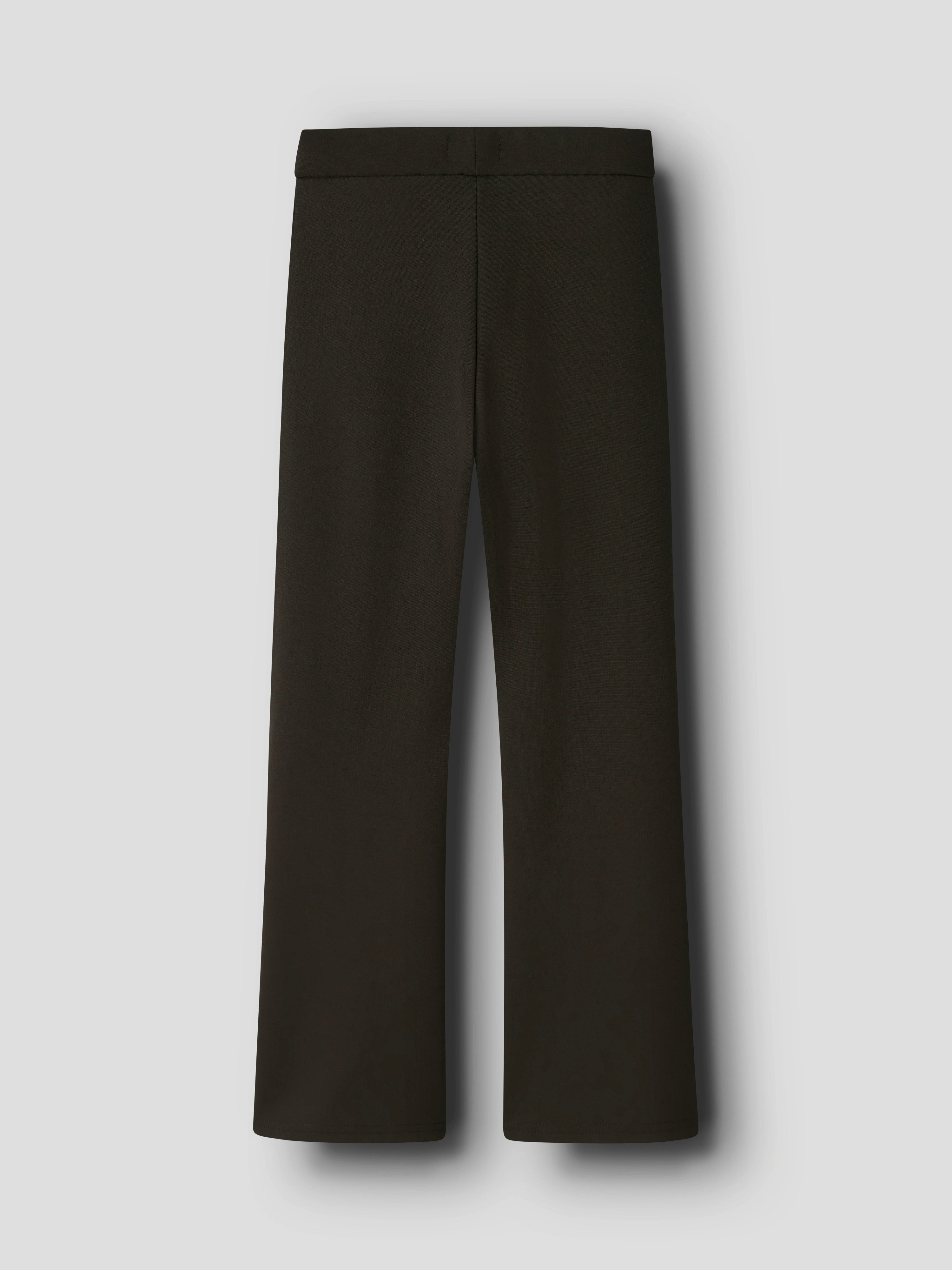 Name It Jerseyhose NKFFRIKKALI für Mädchen mit ausgestelltem Bein und Viskose unifarben, casual, ausgestellt, Viskosemix, ohne Kragen – Bild 3 von 4