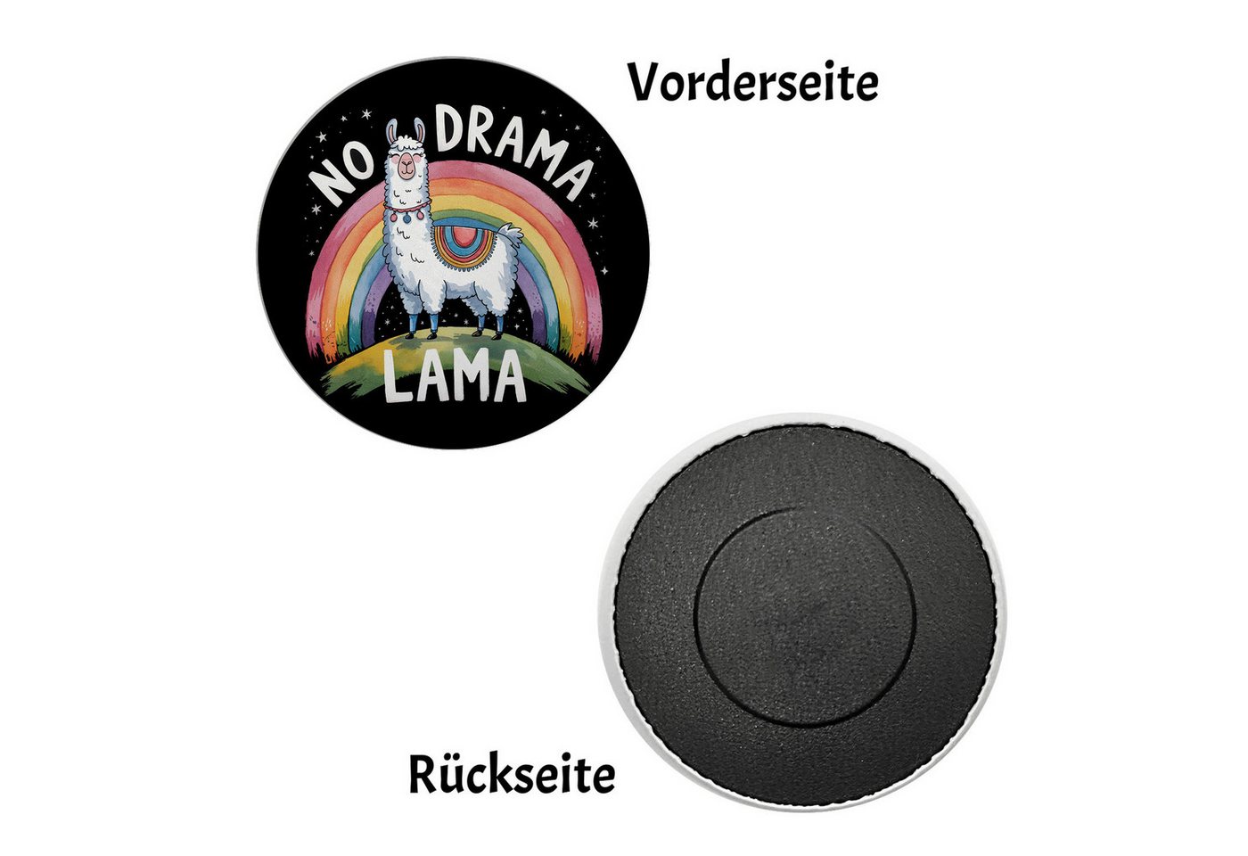 Thumbnail - speecheese Magnet Aquarell Lama - No Drama Lama Magnet