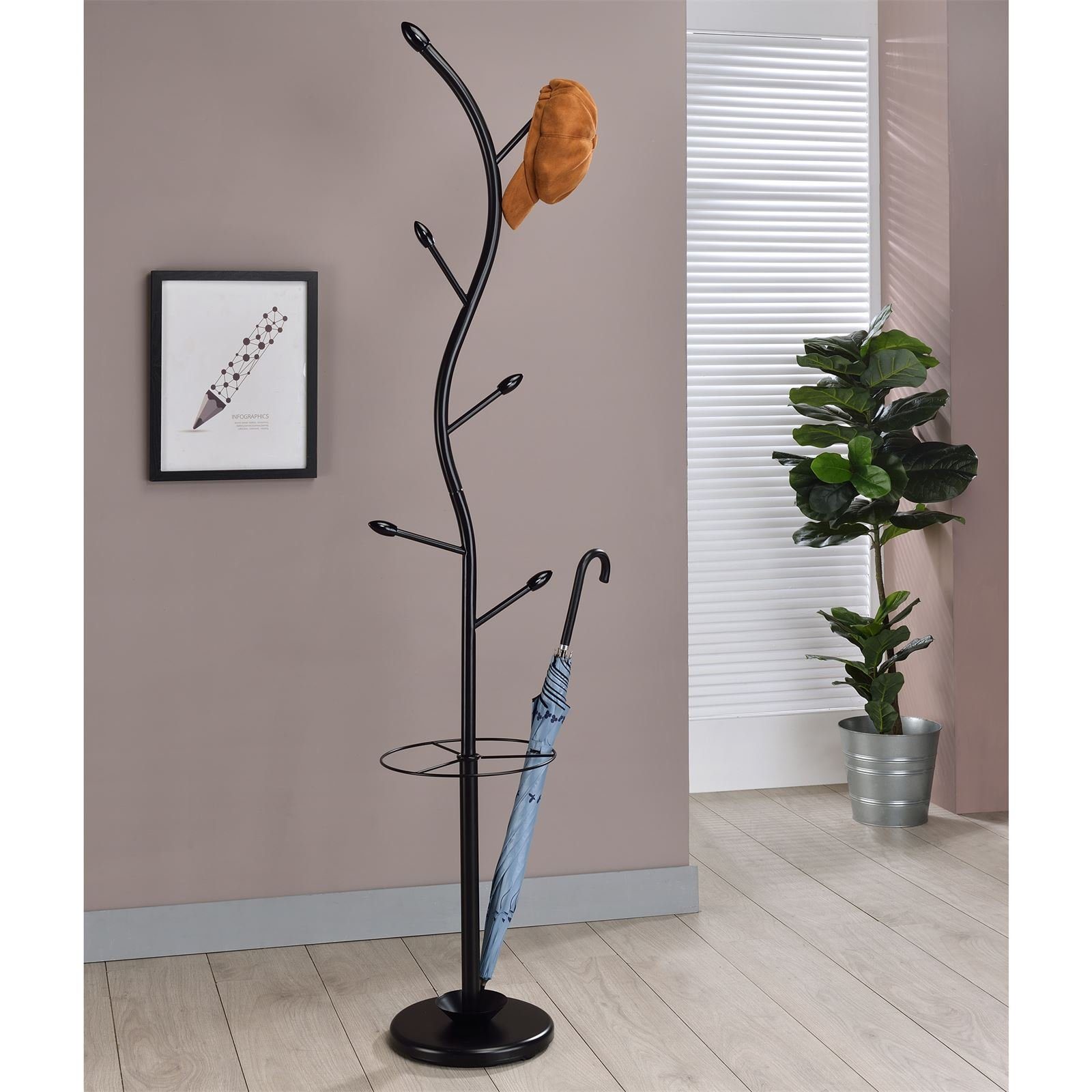 IDIMEX Kleiderständer TRIANA, Kleiderständer Garderobenständer mit 6 Kleide günstig online kaufen