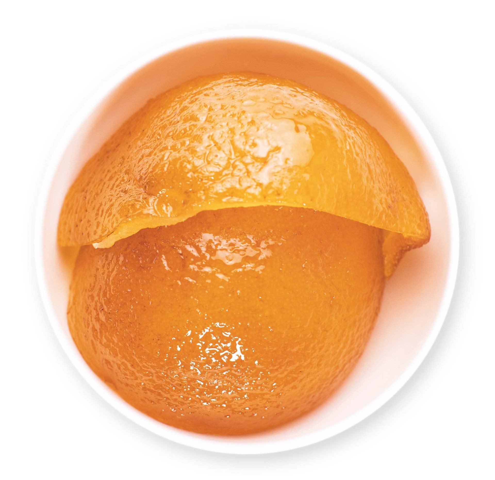 1001 Frucht Backzutat Frisches Orangeat aus Italien- halbe Scheiben - kandiert