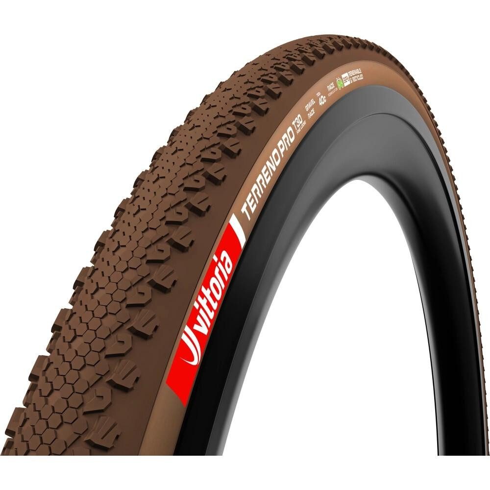 Vittoria Fahrradreifen Vittoria Terreno PRO 700x38C Faltreifen braun - Gravelreifen mit Hardp