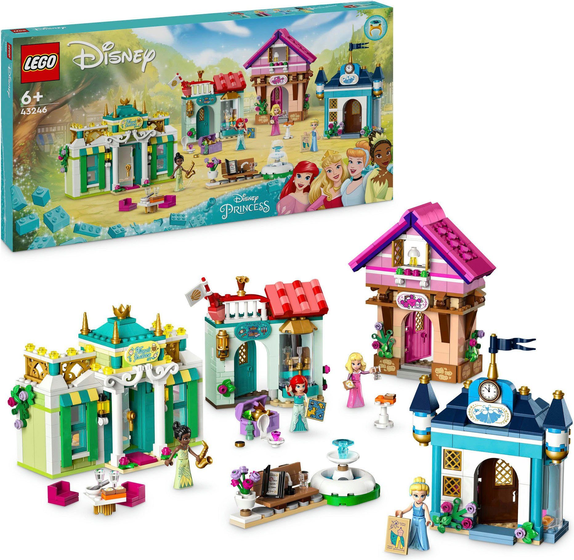 LEGO® Disney Prinzessinnen Abenteuermarkt (43246), LEGO Disney Princess Kon günstig online kaufen