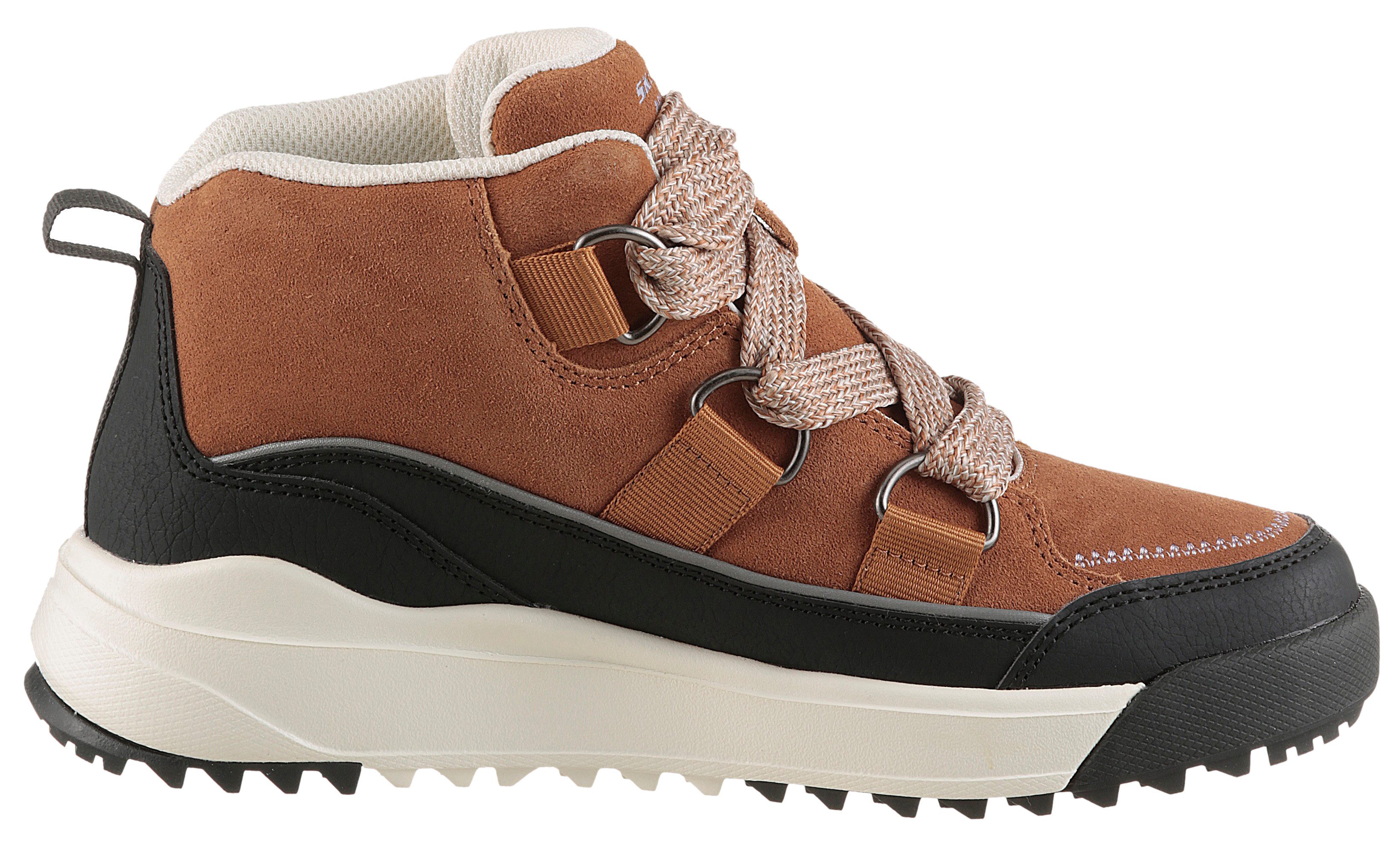 Skechers YANA Schnürboots High Top Sneaker, Schnürschuh mit auffälliger Schnürung – Bild 5 von 5