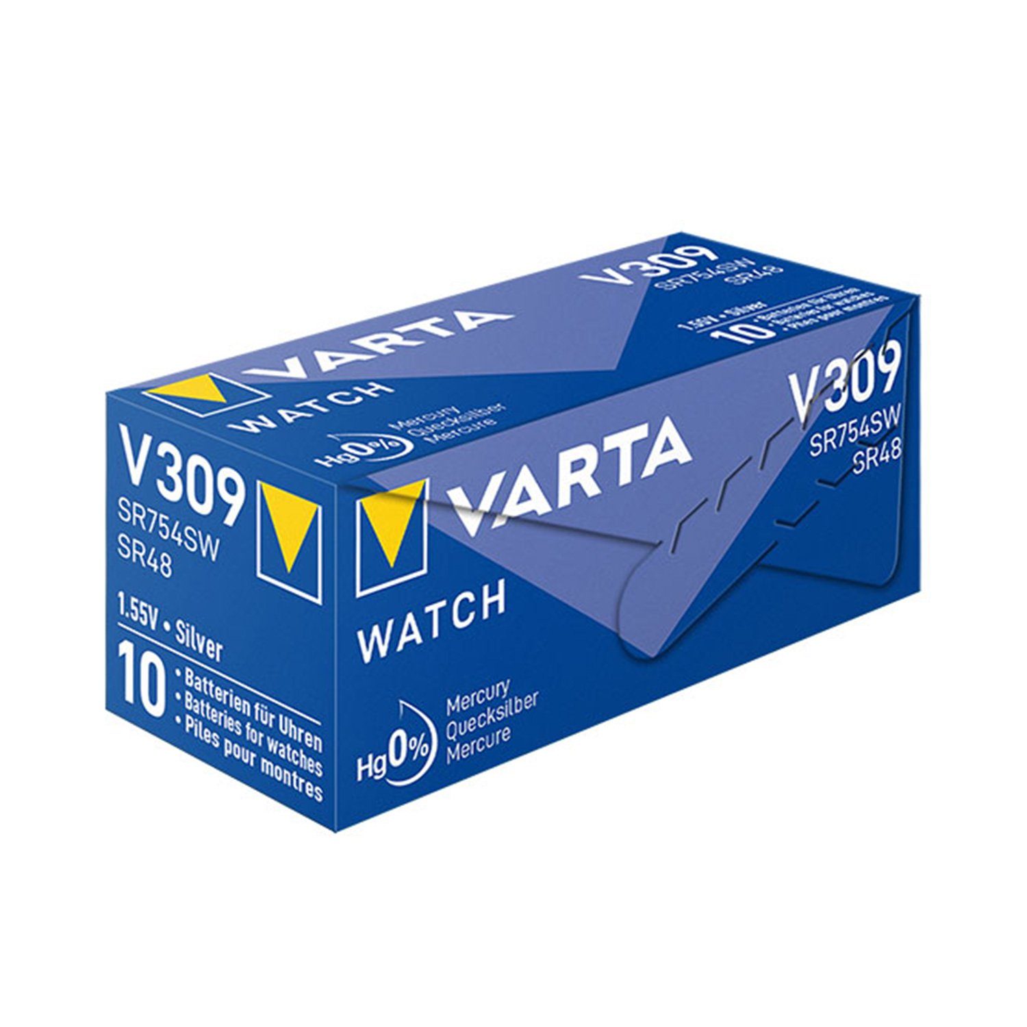 VARTA Batterie Knopfzelle 309 Varta