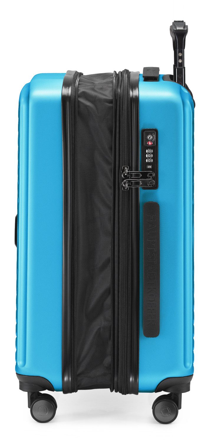 Hauptstadtkoffer Handgepäckkoffer Mitte, 4 Rollen, Handgepäck erweiterbar max. 55 L, TSA