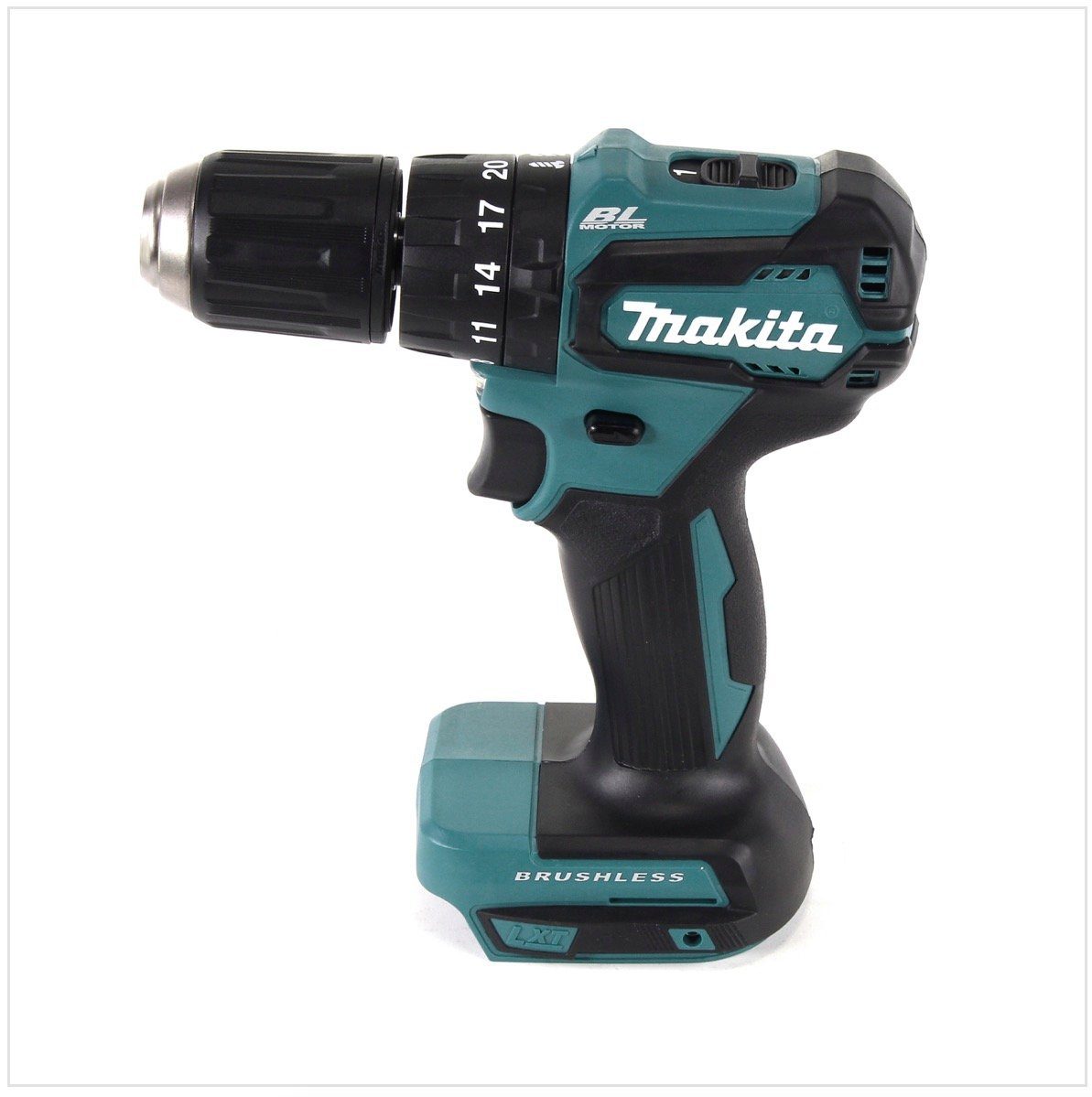 Makita Schlagbohrmaschine DHP 483 ZJ Makpac Akku 18V Schlagbohrschrauber Solo 40Nm im