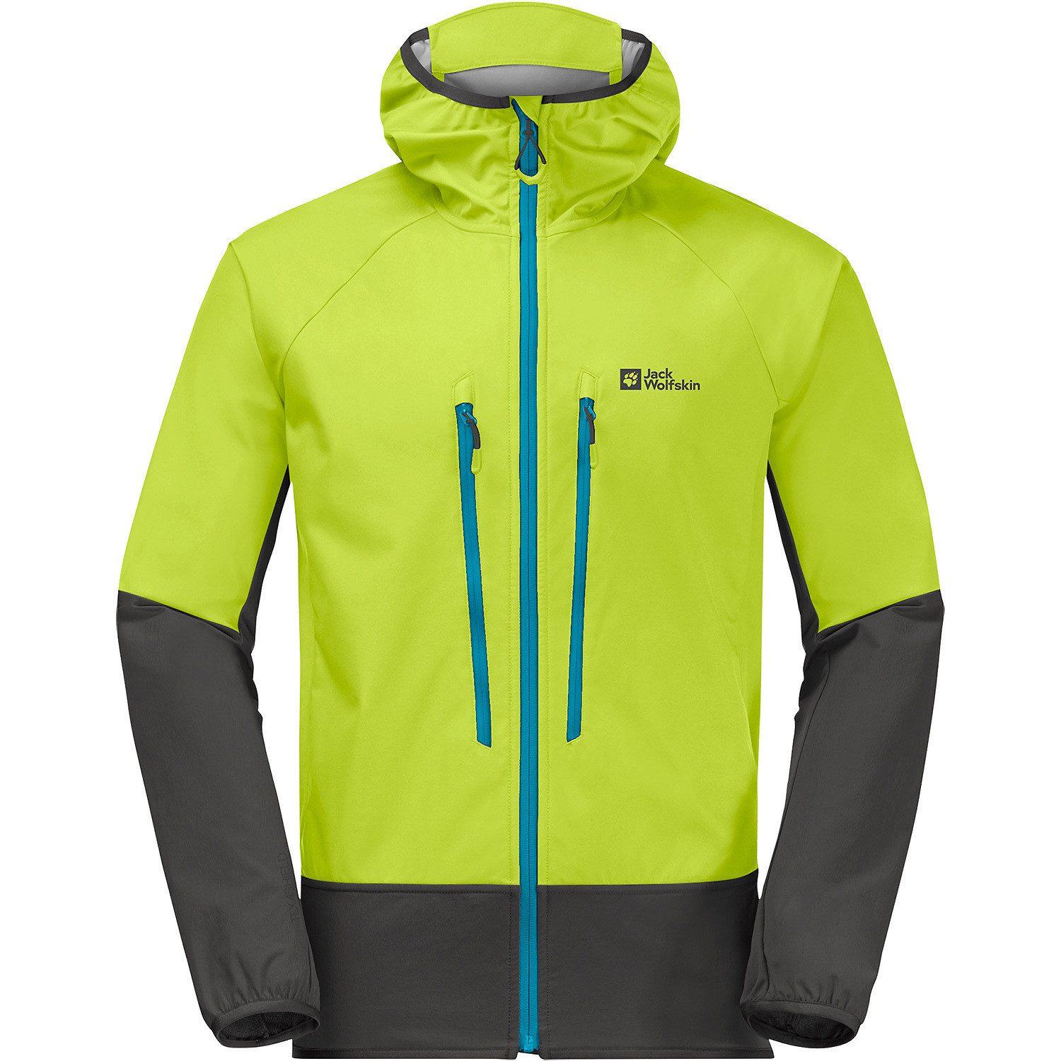 Jack Wolfskin Funktionsjacke Funktionsjacke M ALPSPITZE HOODY