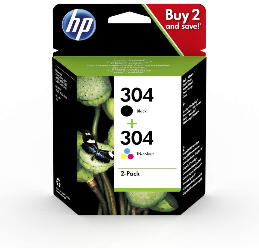 HP Druckerpatronen Original HP 304 (3JB05AE) Multipack Tintenpatrone