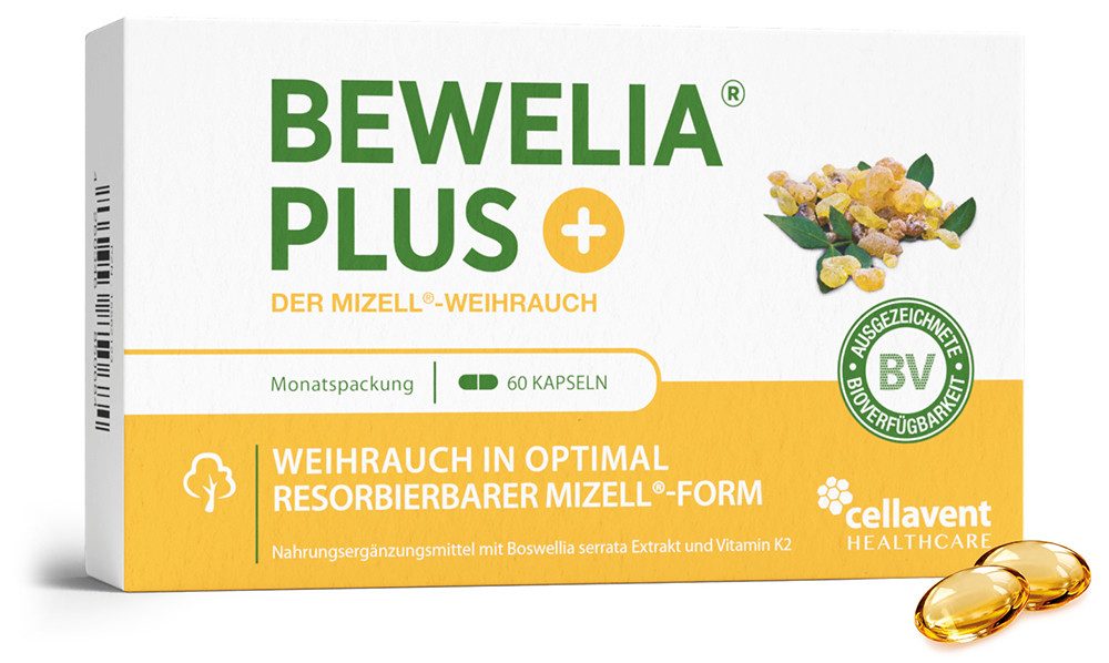 Cellavent Healthcare Mizell Weihrauch Kapseln - Bewelia PLUS Kapseln