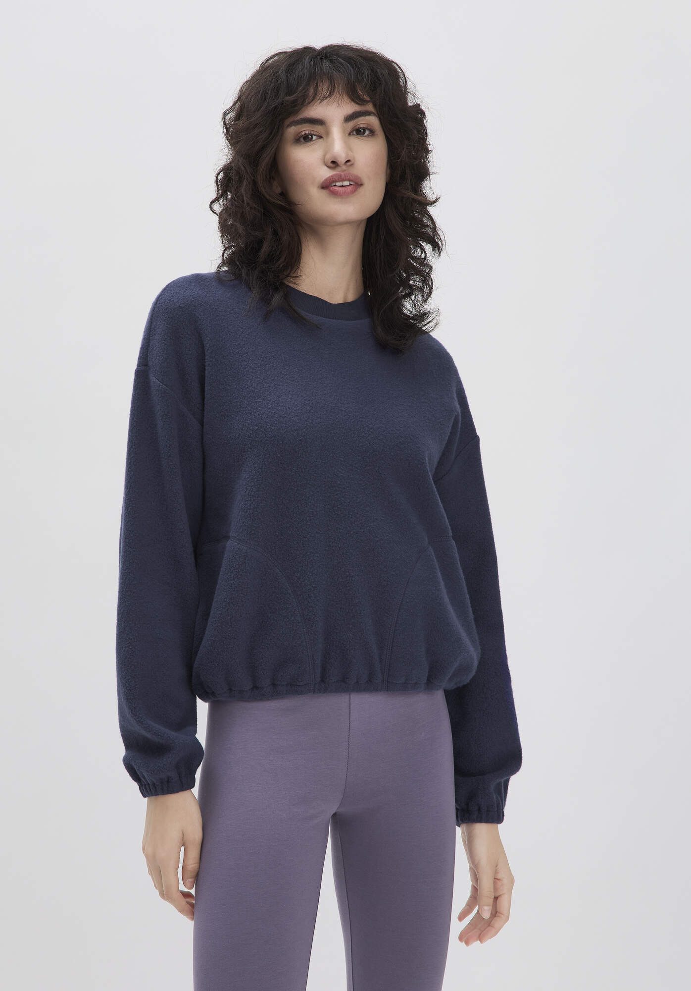 Hessnatur Fleecepullover Relaxed ACTIVE LIGHT aus günstig online kaufen