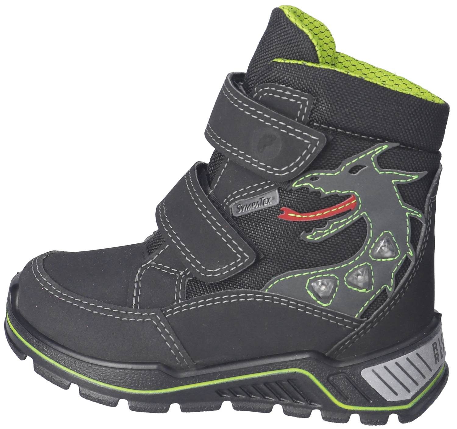Ricosta Pepino Ricosta Pepino Grisu wide Schwarz Sneaker