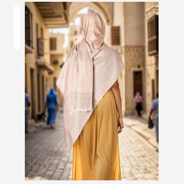 BOTERS Bandana Muslimischer Hijab für Frauen, Hochwertiger Gebetsmantel Hijab