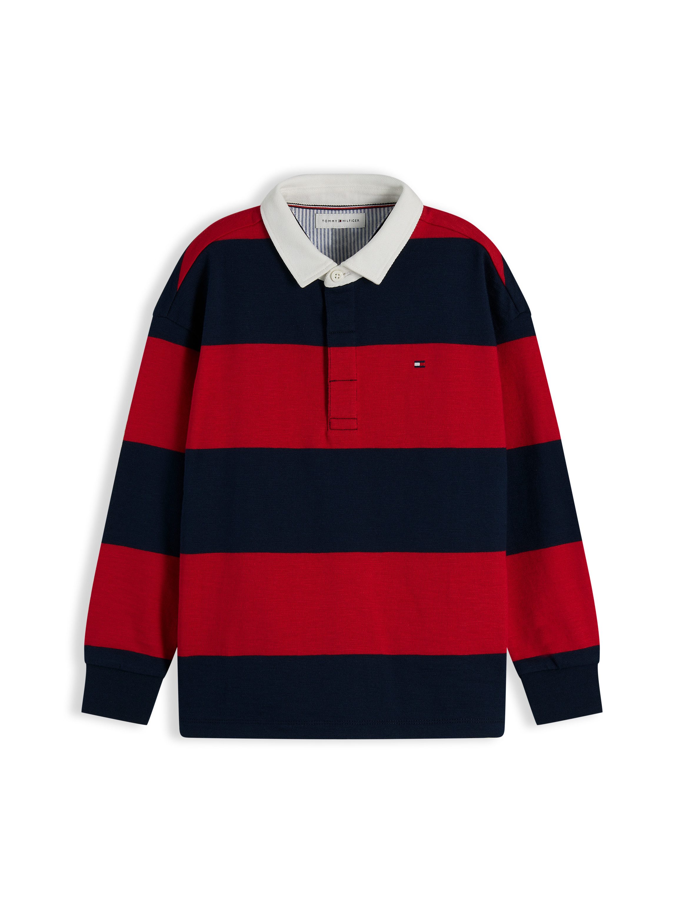 Tommy Hilfiger Langarm-Poloshirt Kinder bis 16 Jahre – Bild 5 von 5