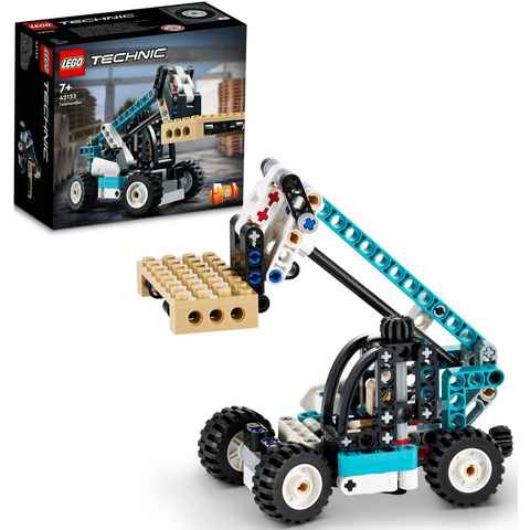 LEGO® Konstruktionsspielsteine Teleskoplader (42133), LEGO® Technic, (143 St)