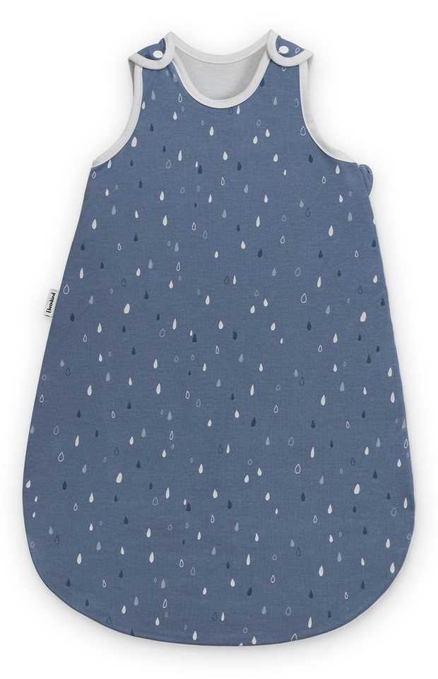 Ehrenkind Babyschlafsack Sommer, Rund, Bio-Baumwolle (Standard by OEKO-TEX, 100% Bio-Baumwolle, Sommerschlafsack, 1.0 TOG), Schlafsack Baby, Baby Schlafsack
