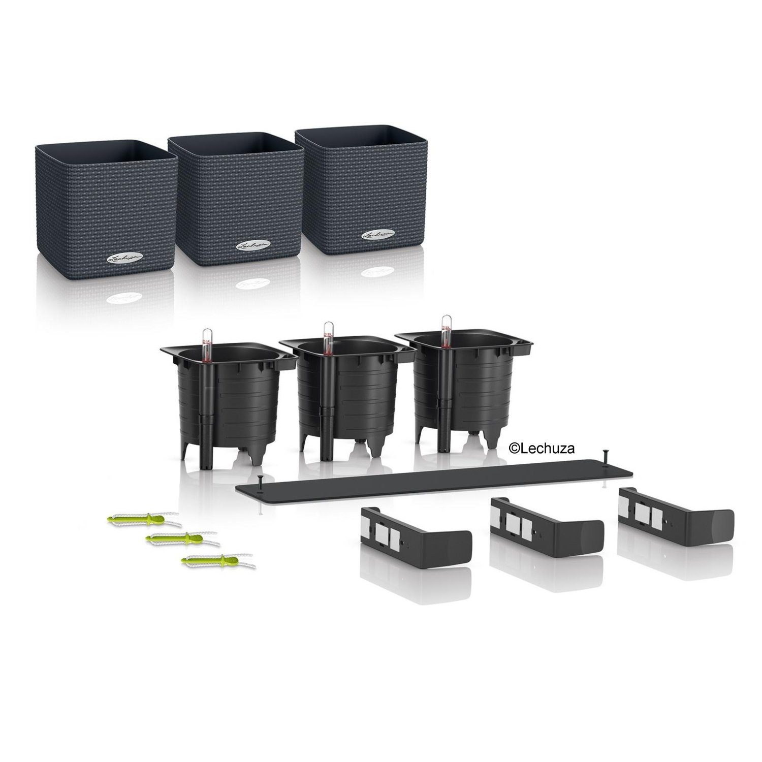 Lechuza® Kräutertopf Cube Wall Green Wall günstig online kaufen
