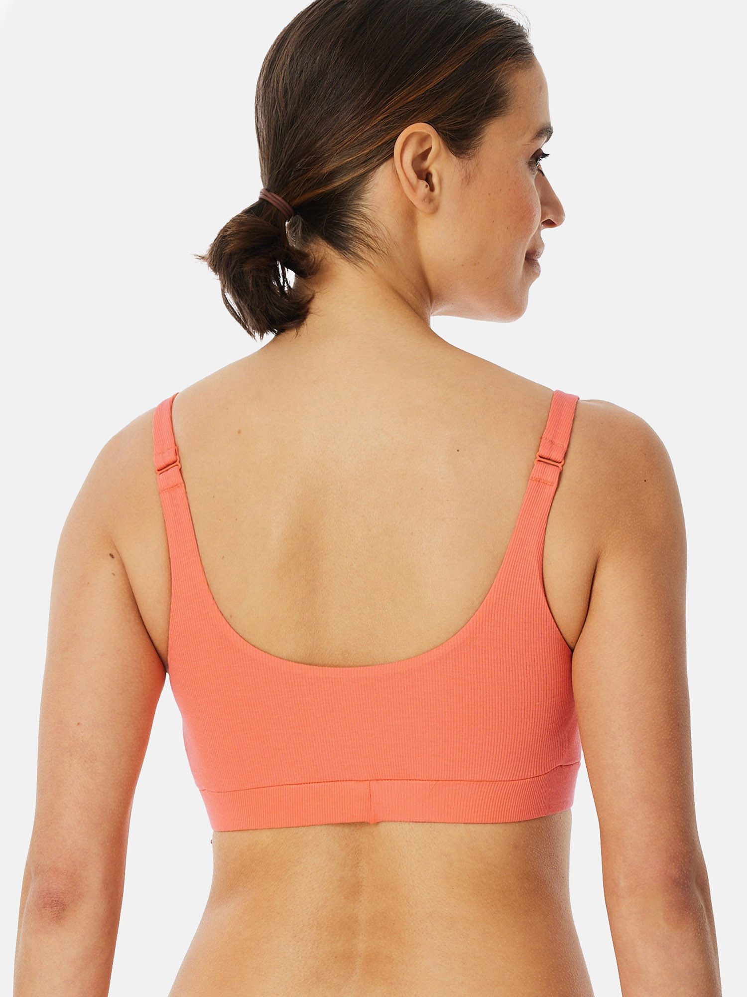 Schiesser Bustier Pure Rib bh bra-lette bustier