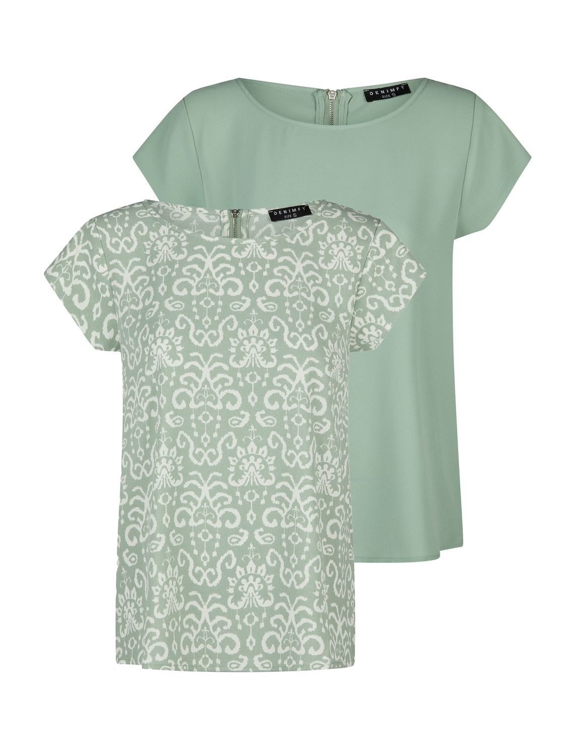 DENIMFY T-Shirt Damen Sommer Top DFAda günstig online kaufen