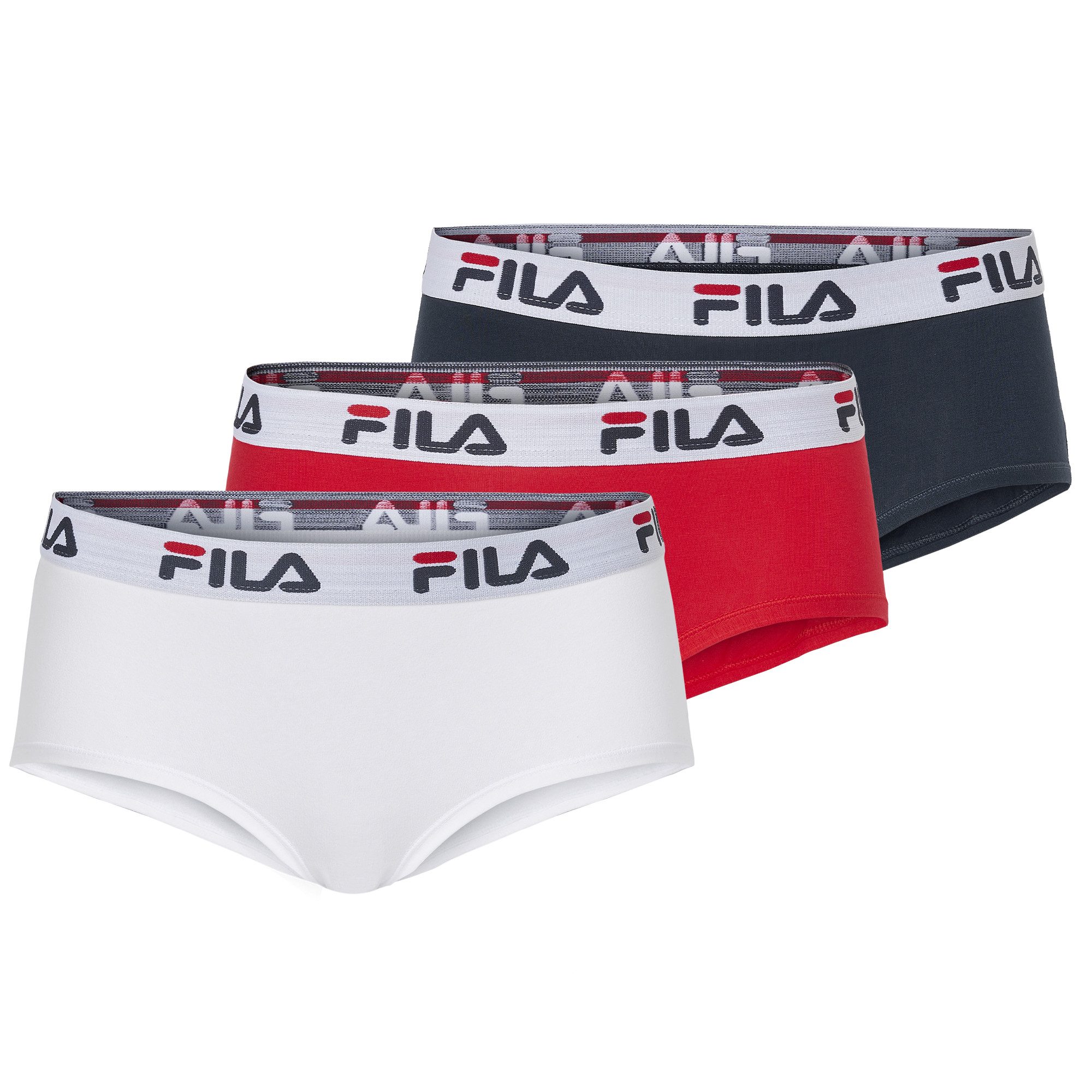 WHITE NAVY RED