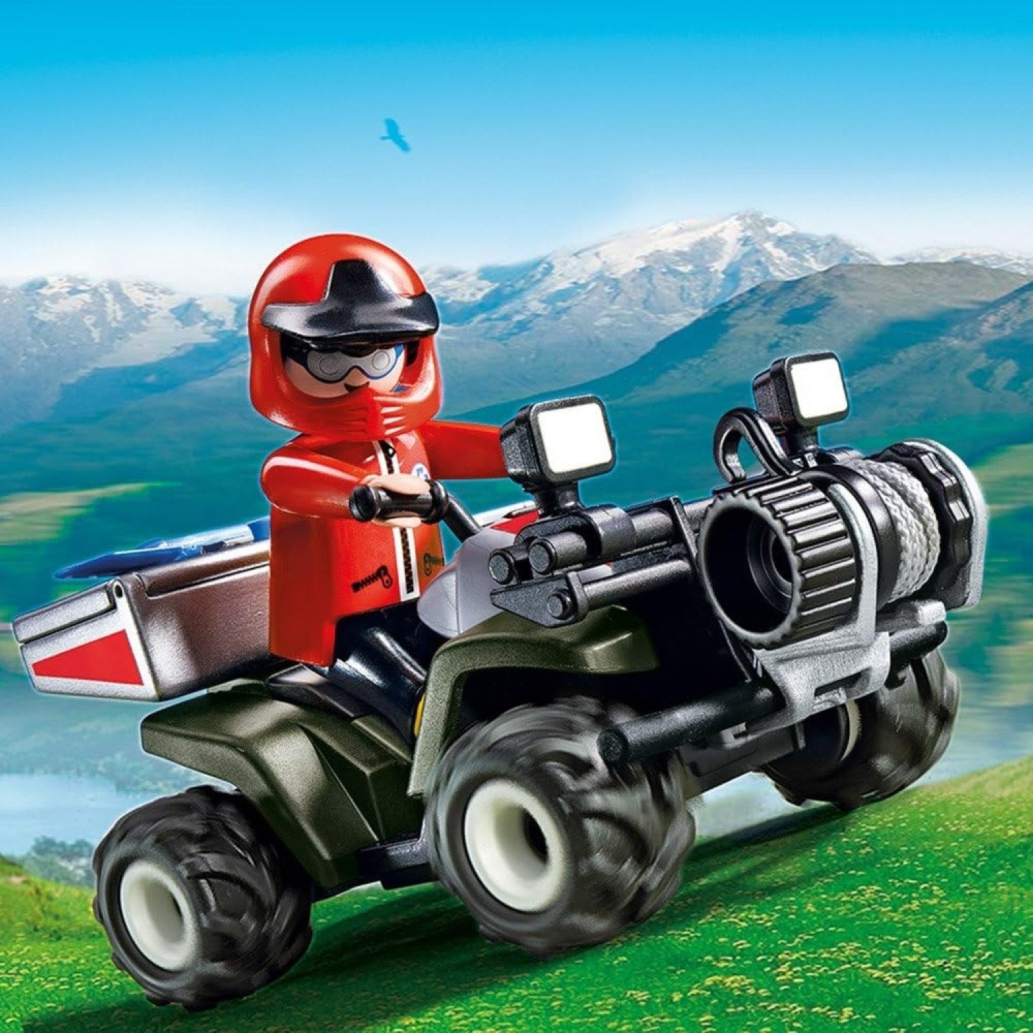 Playmobil® 5429 Bergrettungs-Quad Fahrzeug Spielbausteine günstig online kaufen