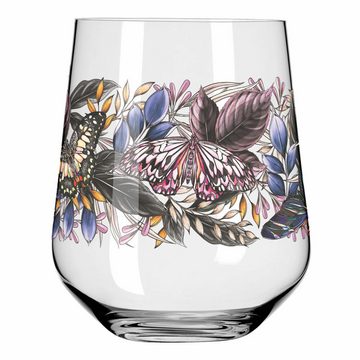 Ritzenhoff Tumbler-Glas Schattenfauna Gin-Tumbler 2er-Set 001, Kristallglas, Made in Germany