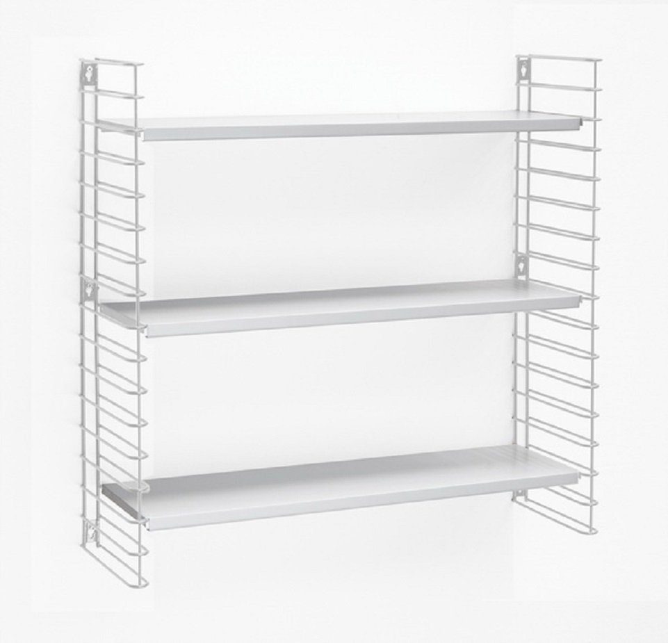 Metaltex Bücherregal Metall-Wandregal, 1-tlg., Modulares System, günstig online kaufen