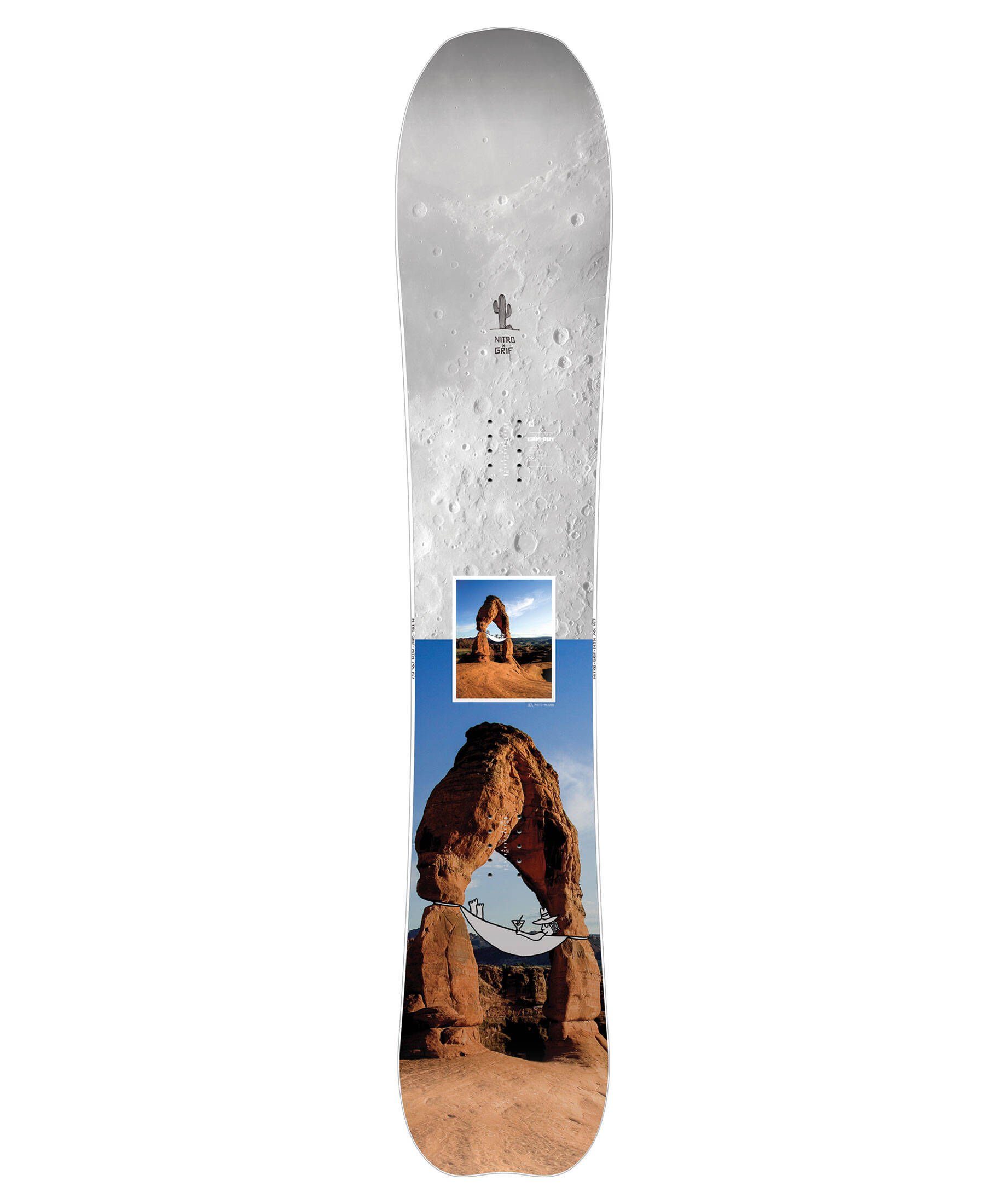 NITRO Snowboard Herren Snowboard "Mountain X Grif"