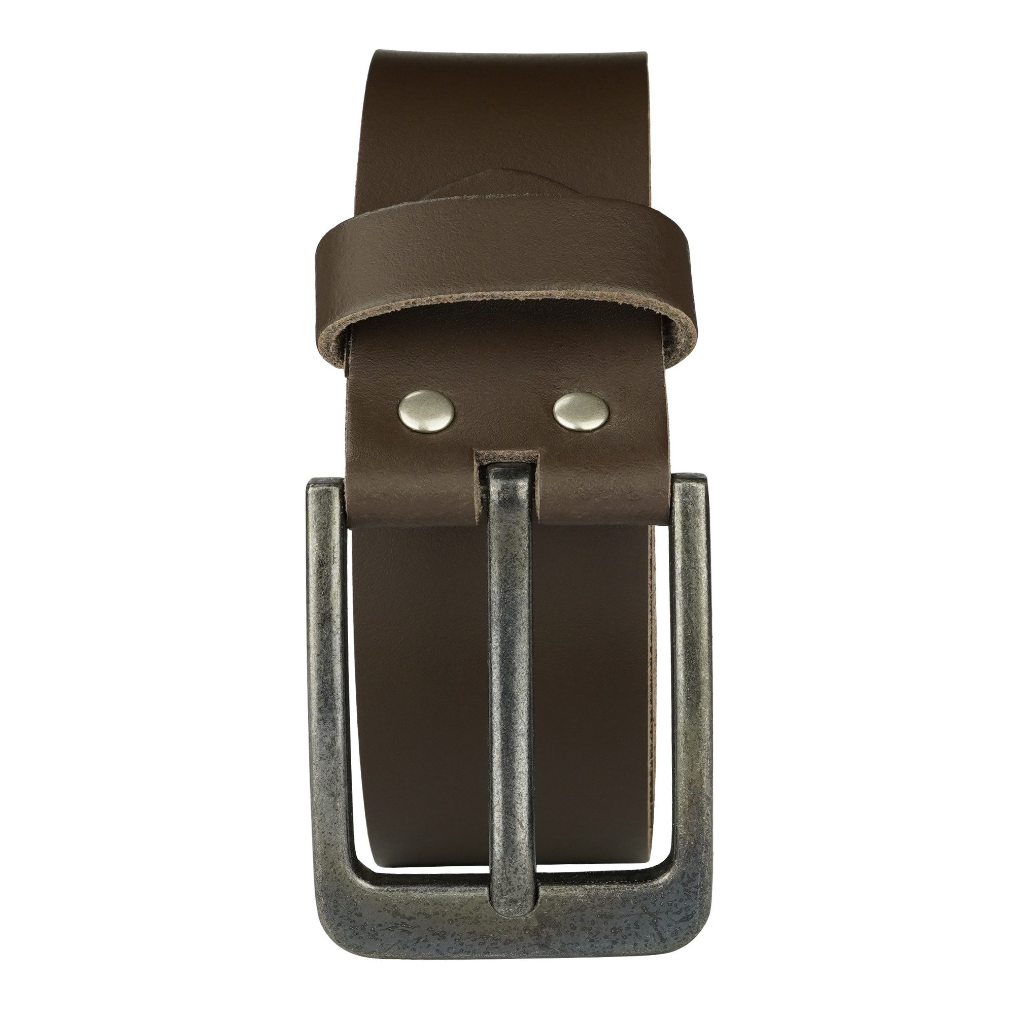 Manza Ledergürtel Gürtel Ledergürtel 4cm breit Echt Leder Jeansgürtel Unisex Kürzbar