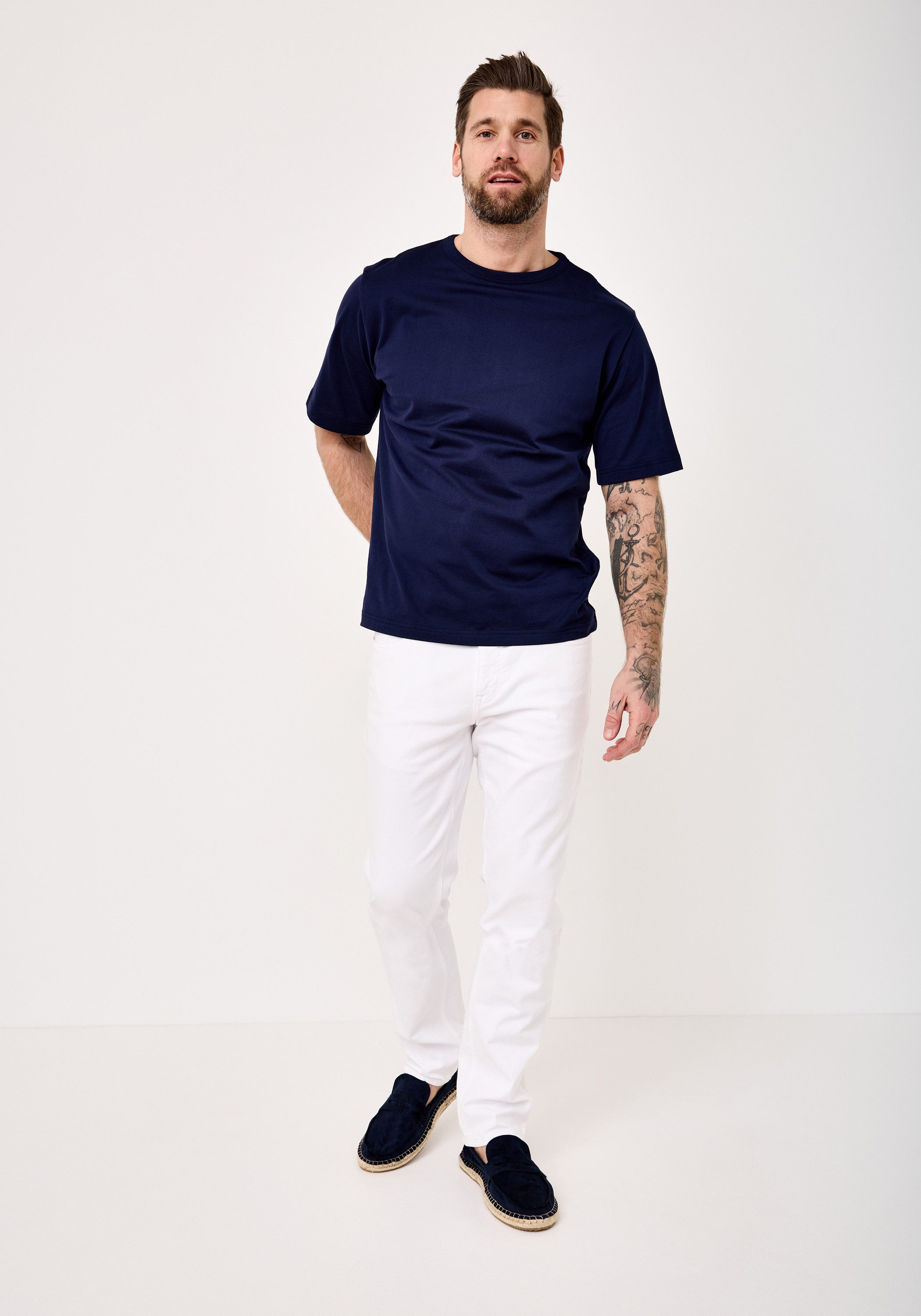 Redpoint Stoffhose TORONTO Regular Jeans mit Elastischen Bund und Stretch