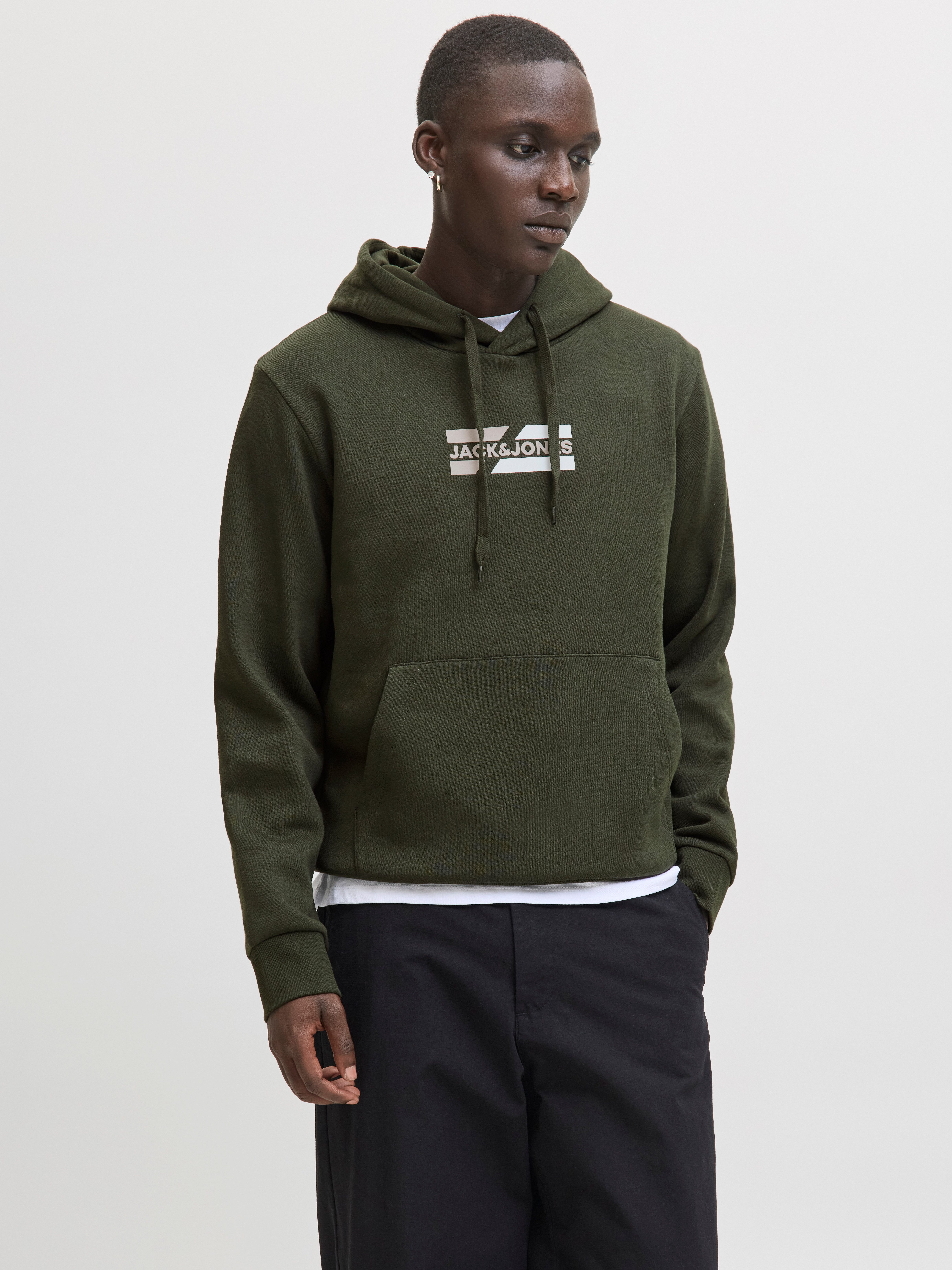 Jack & Jones Kapuzensweatshirt JJECORP GRAPHIC günstig online kaufen