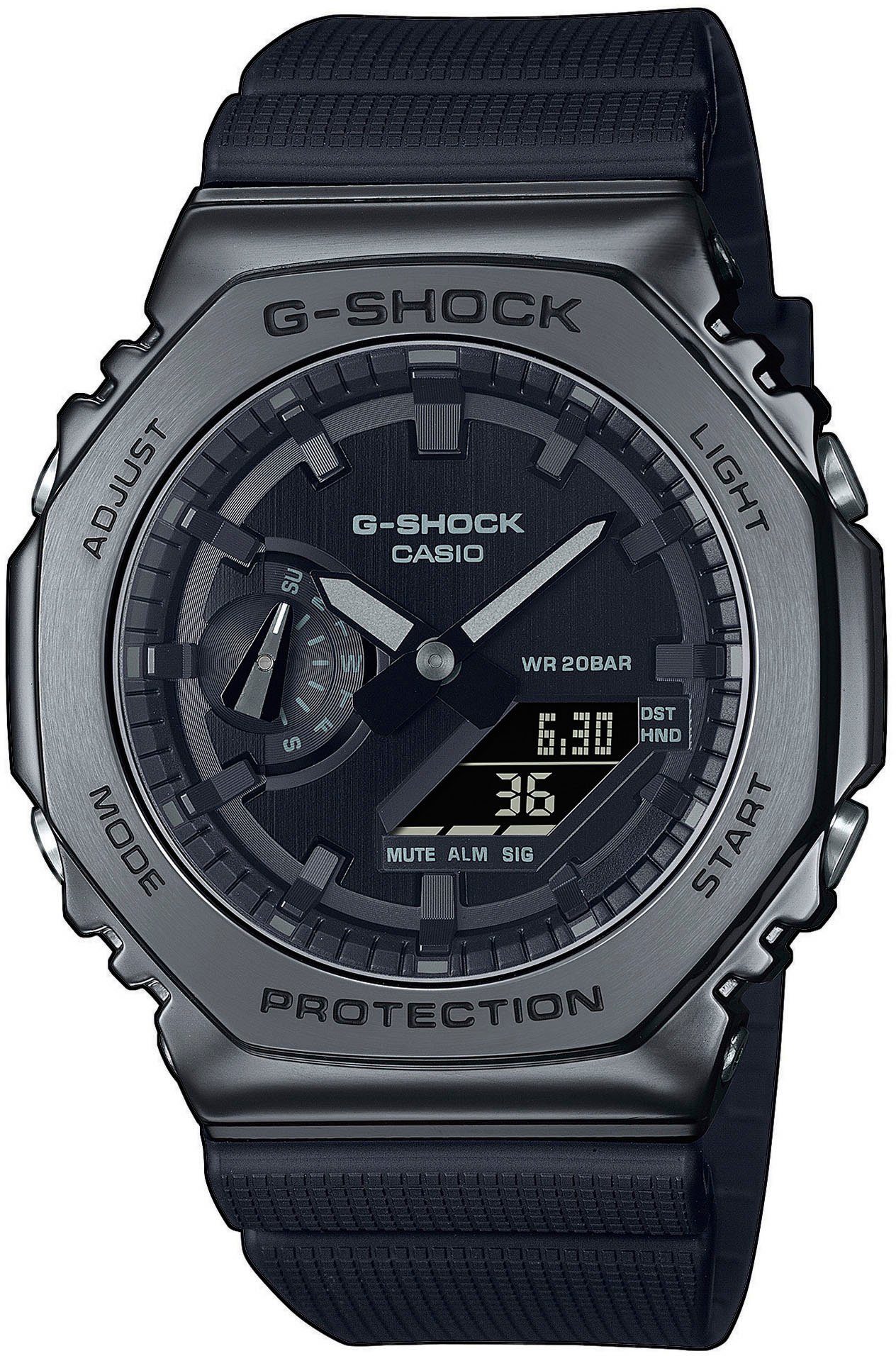 CASIO G-SHOCK Chronograph GM-2100BB-1AER, Quarzuhr,Armbanduhr,Herrenuhr,dig günstig online kaufen