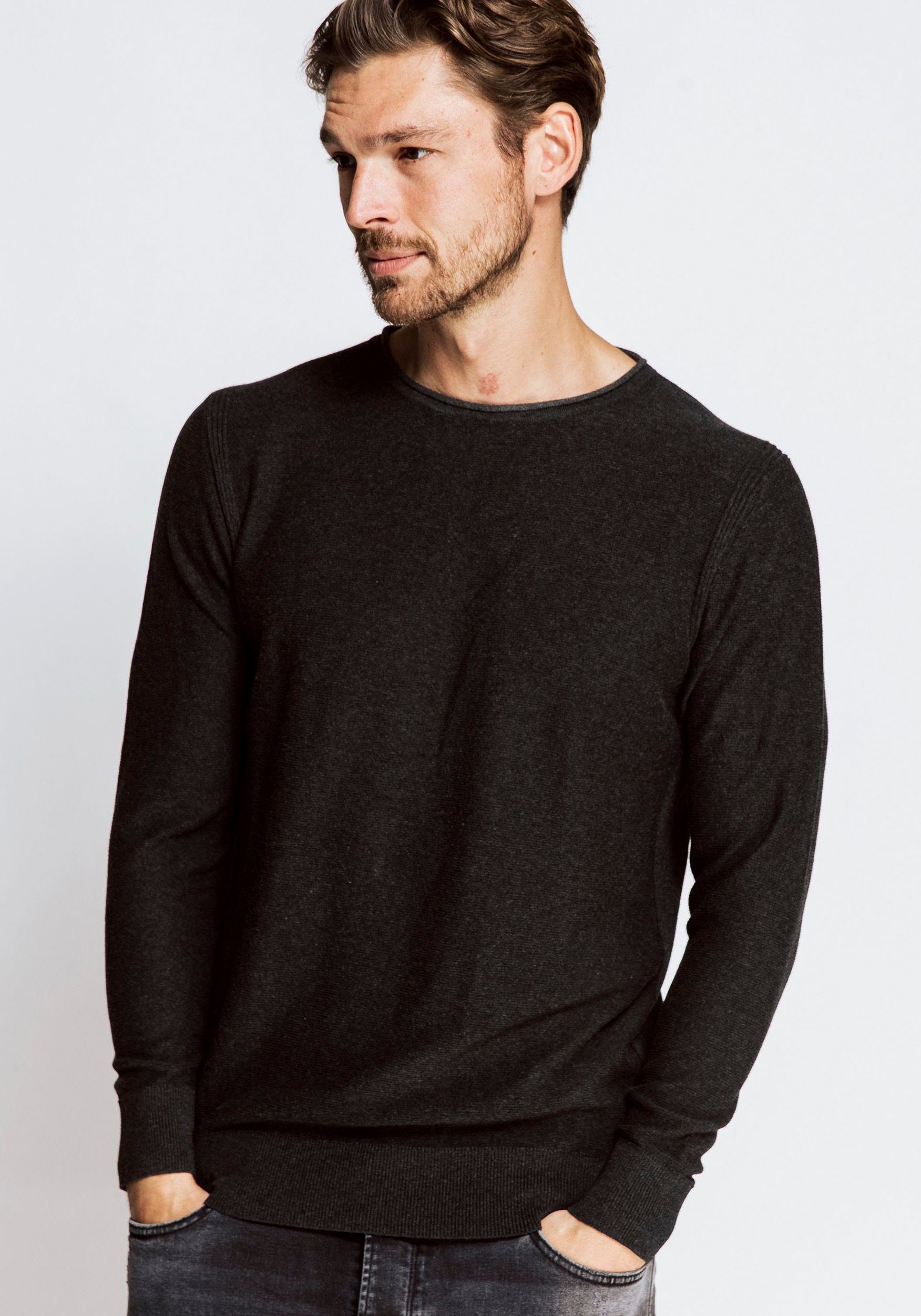 Zhrill Longsweatshirt MATTEO mit Rundhalsausschnitt