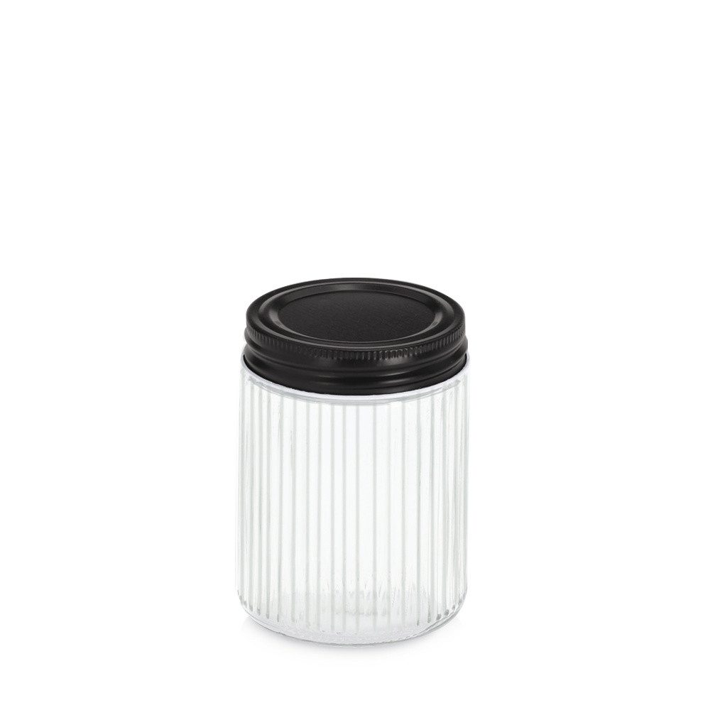 Zeller Present Küchenorganizer-Set zeller Vorratsglas RIFFLE 300 ml DH 7.50 günstig online kaufen