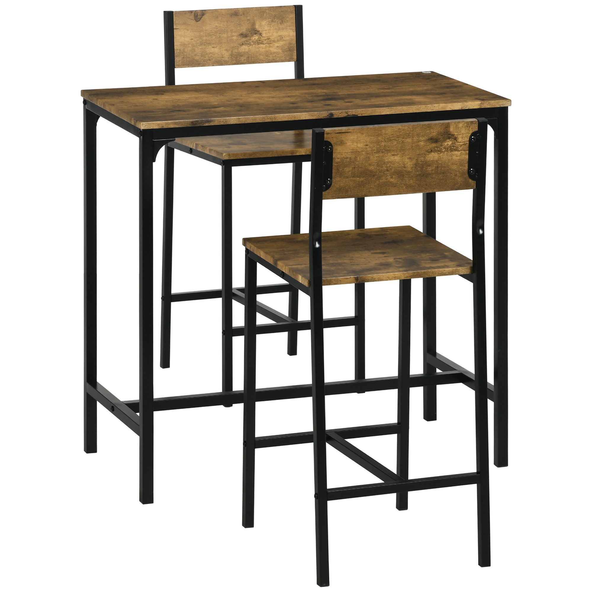 HOMCOM Bargruppe Bartisch Set Bartisch mit günstig online kaufen