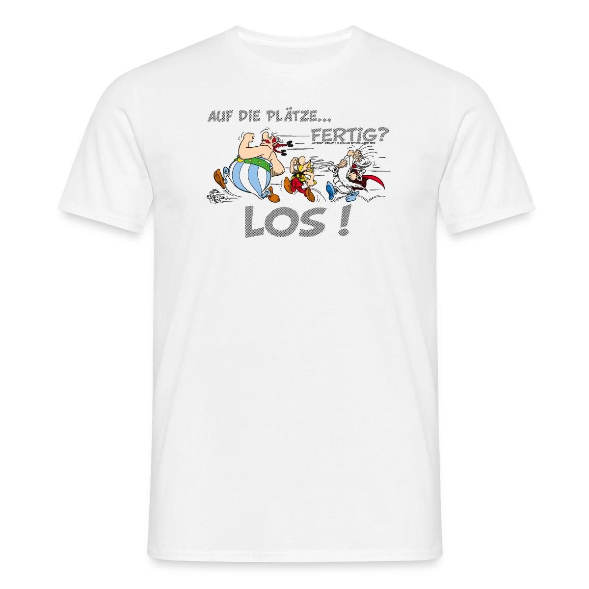 Spreadshirt T-Shirt Asterix und Obelix Sport Spruch Männer T-Shirt (1-tlg)