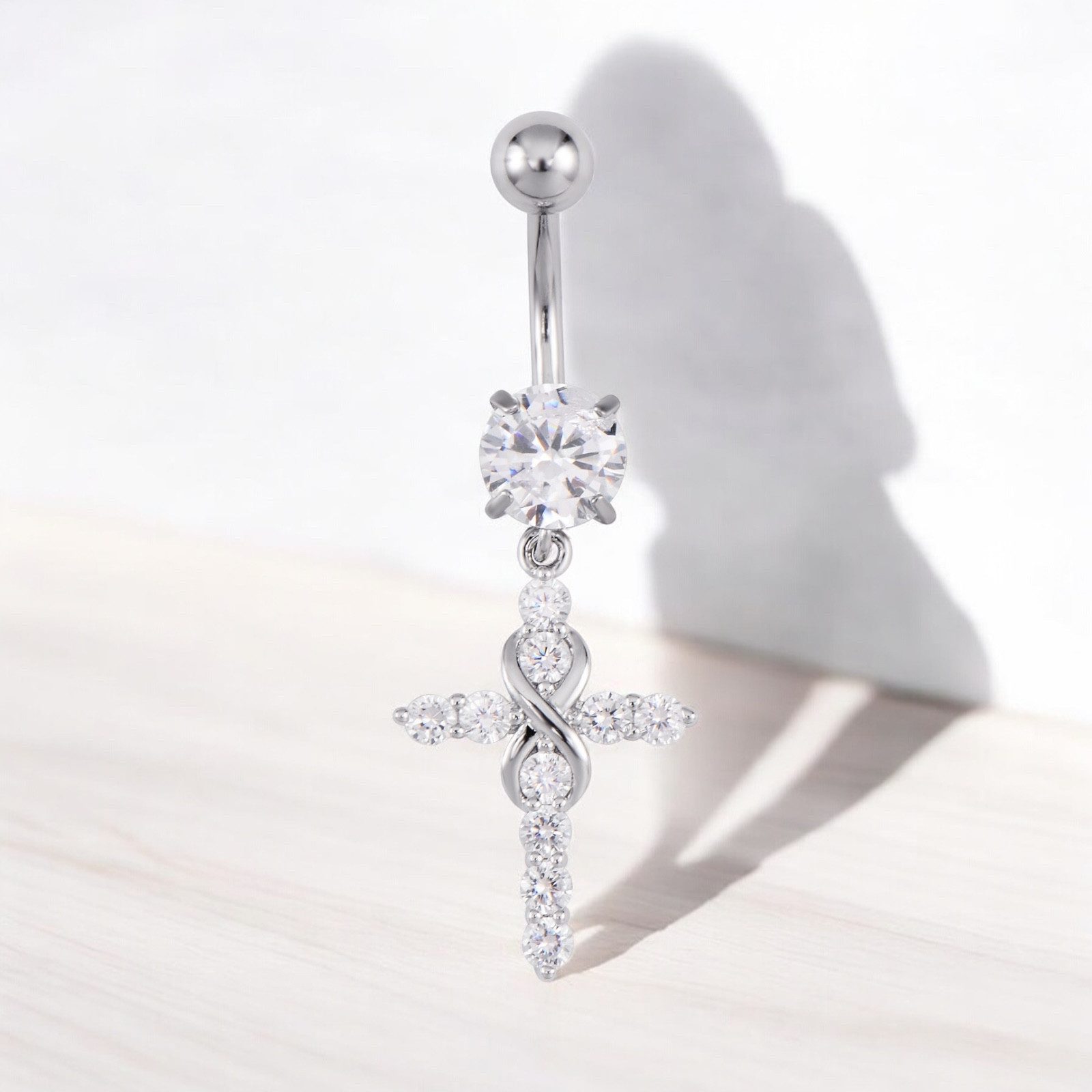 Karisma Schmuck Bauchnabelpiercing Edelstahl Nabel Stecker günstig online kaufen