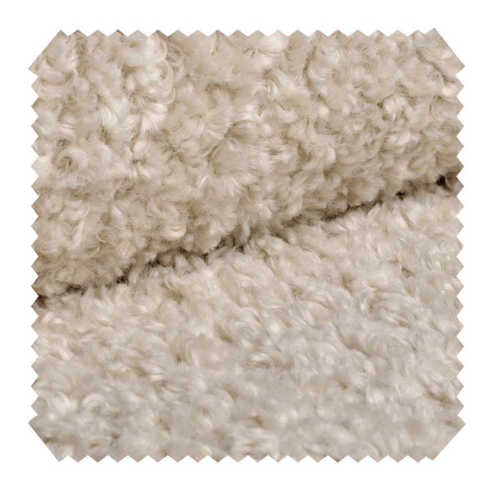 novely® Stoff ROLAND Kuschelweicher Bouclé-Stoff in edler Optik, UV-Beständig, Robust, Zigaretten-Test bestanden, Meterware, 1lfm