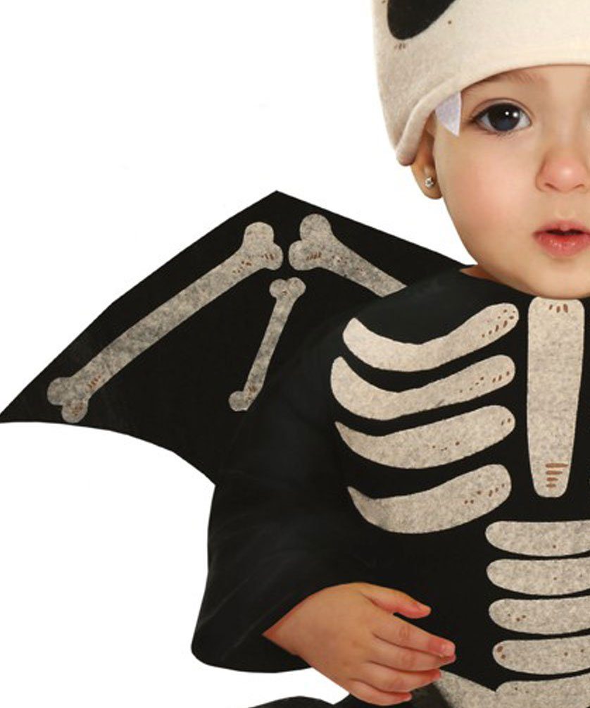 Karneval-Klamotten Kostüm Horror Fledermaus Skelett Baby Kleinkind Overall, Halloweenkostüm Babykostüm Kleinkinder