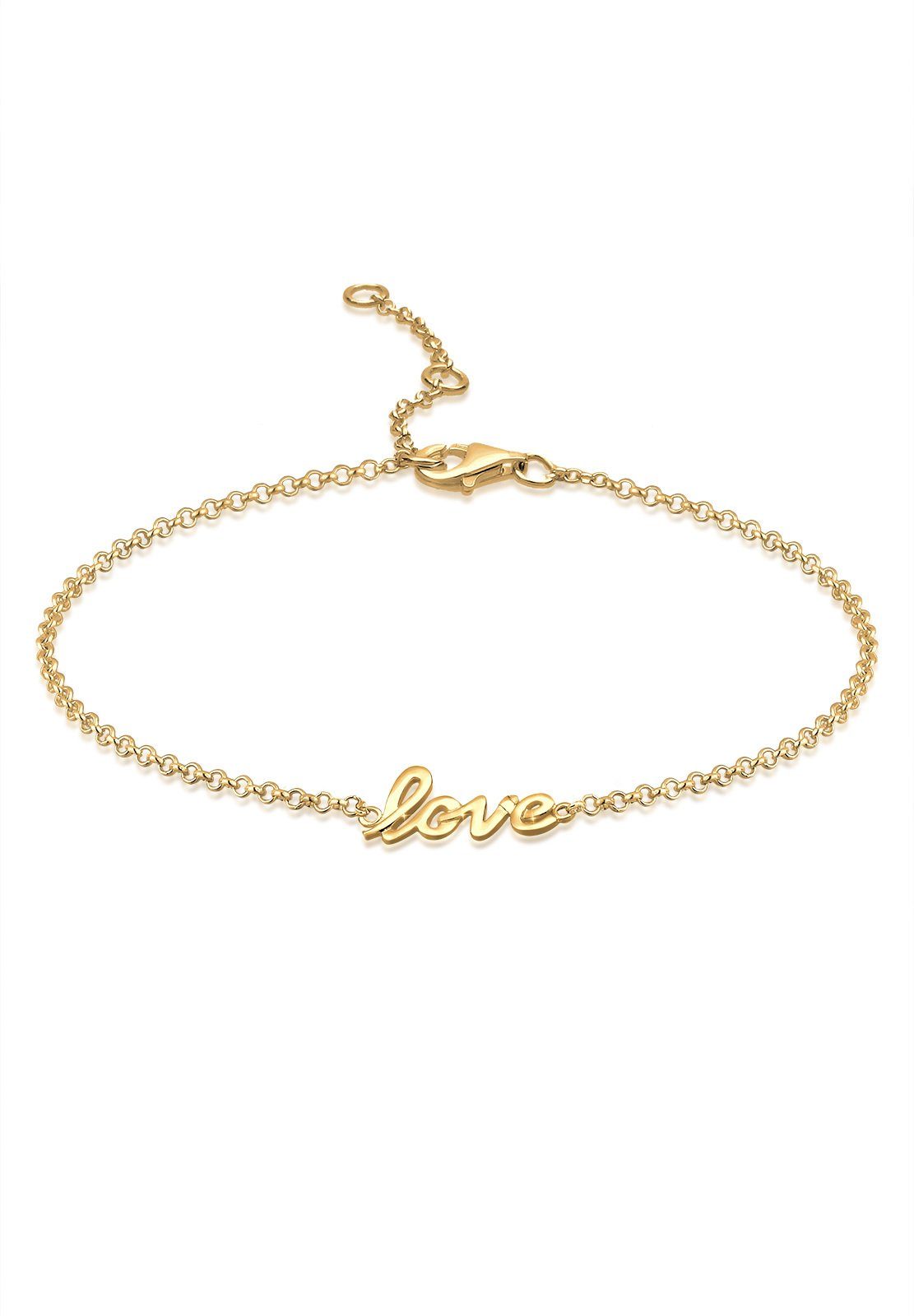 Elli Fußkette Love 925 Sterling Silber, günstig online kaufen