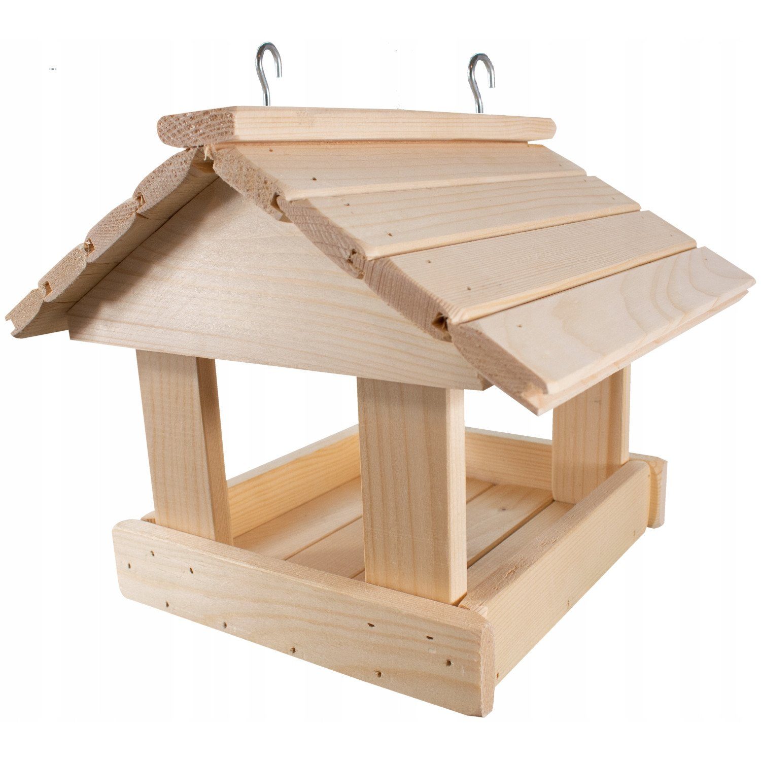 WOODOK Vogelhaus, Massivholz-Vogelfutterhaus XXL montiert günstig online kaufen