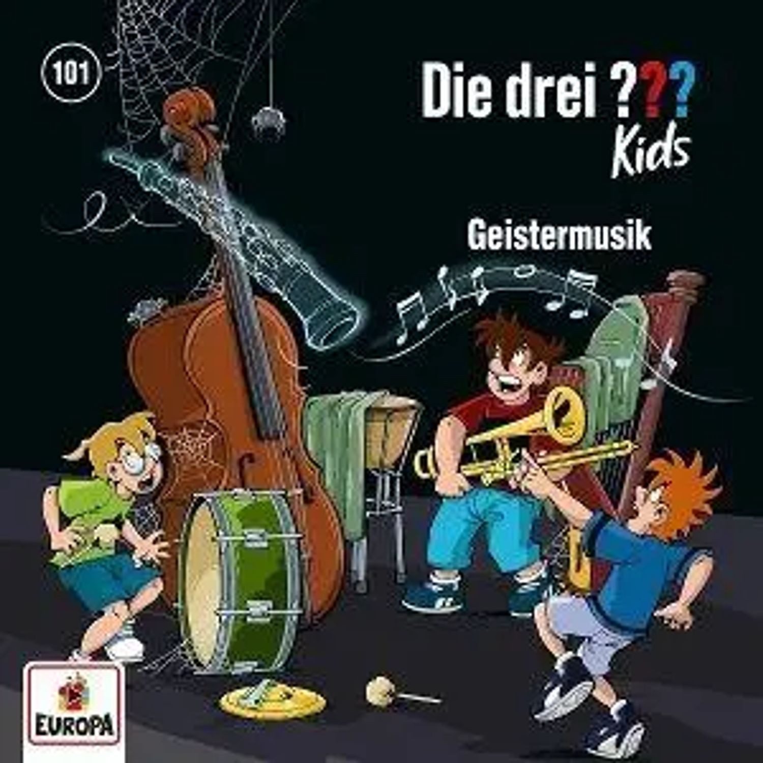 United Soft Media Hörspiel Die drei ??? Kids 101: Geistermusik