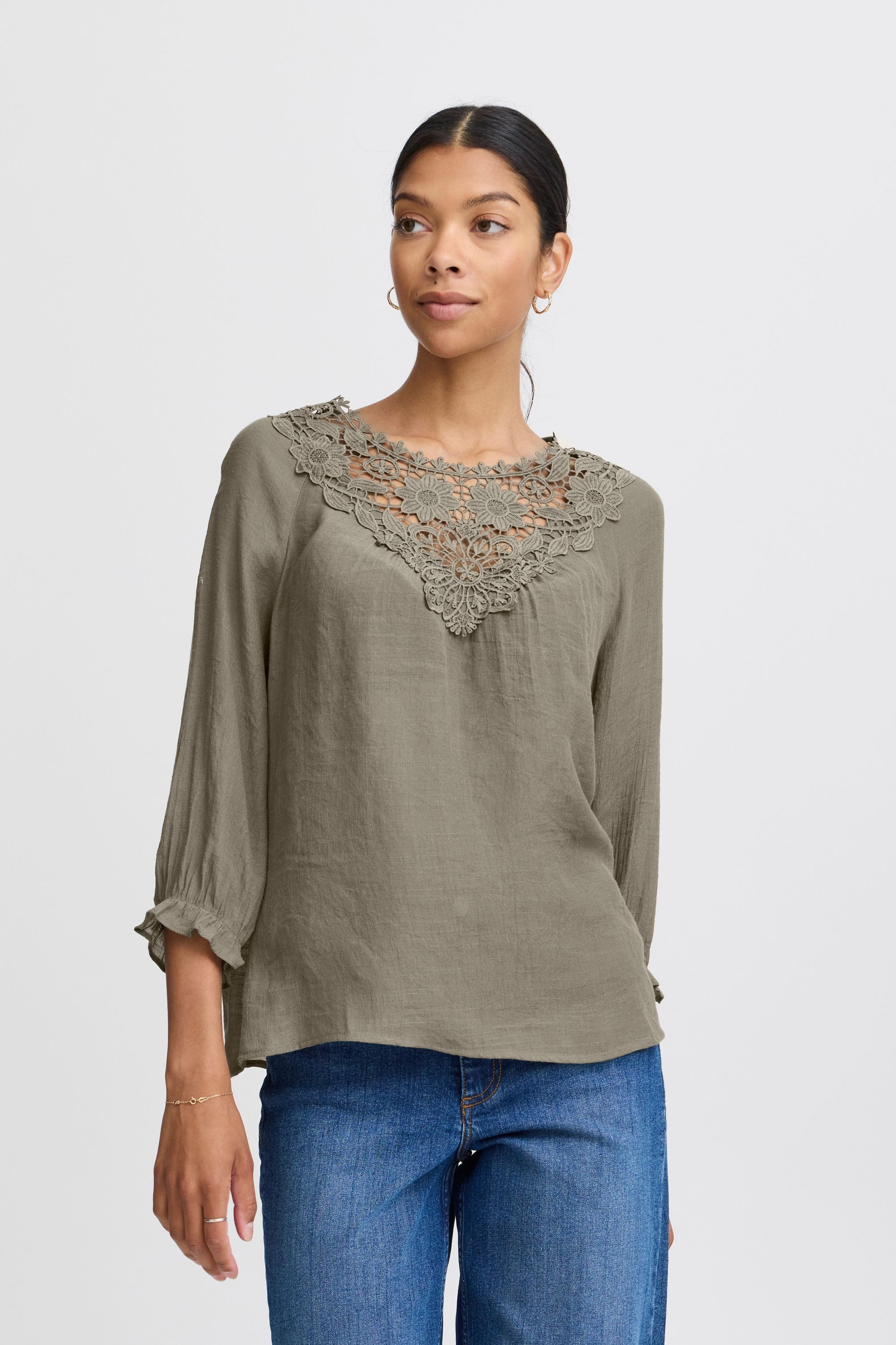 b.young Langarmbluse Kurzarmbluse