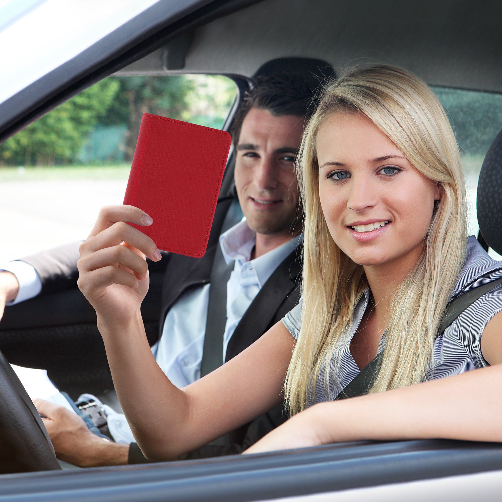 kwmobile Etui Fahrzeugschein Hülle mit Kartenfächern, günstig online kaufen